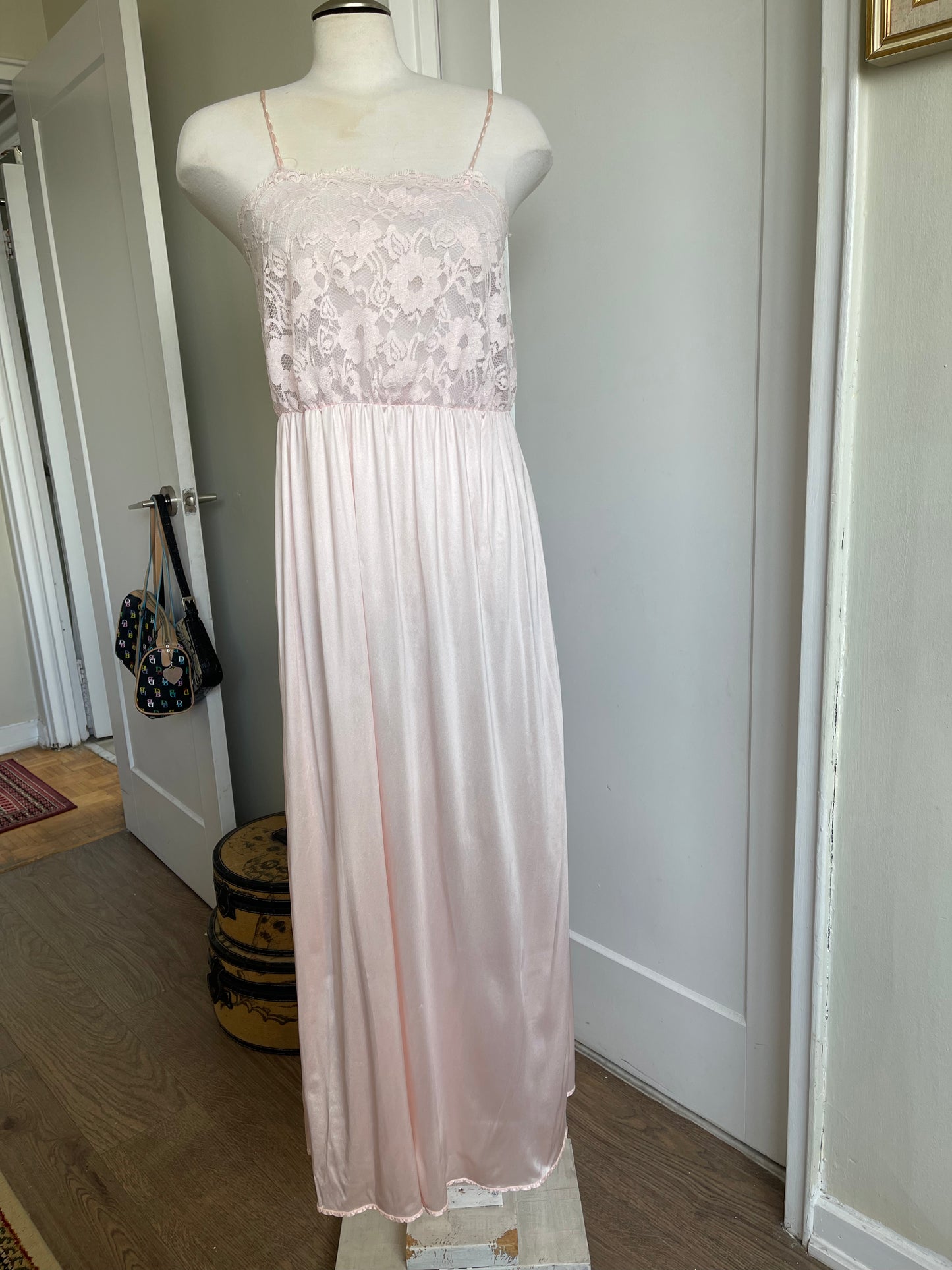 VINTAGE MAXI SLIP DRESS