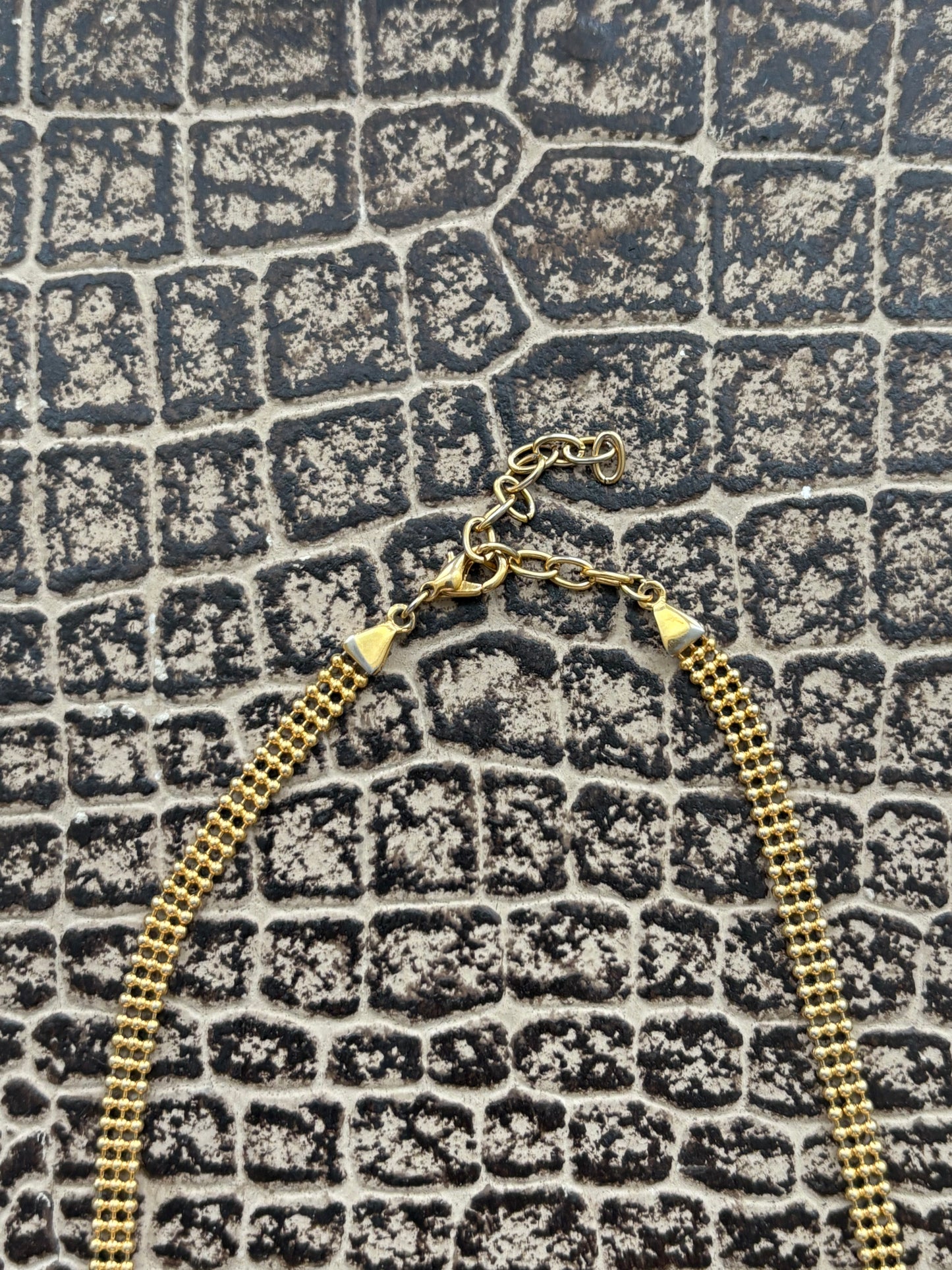 VINTAGE GOLD HEART NECKLACE