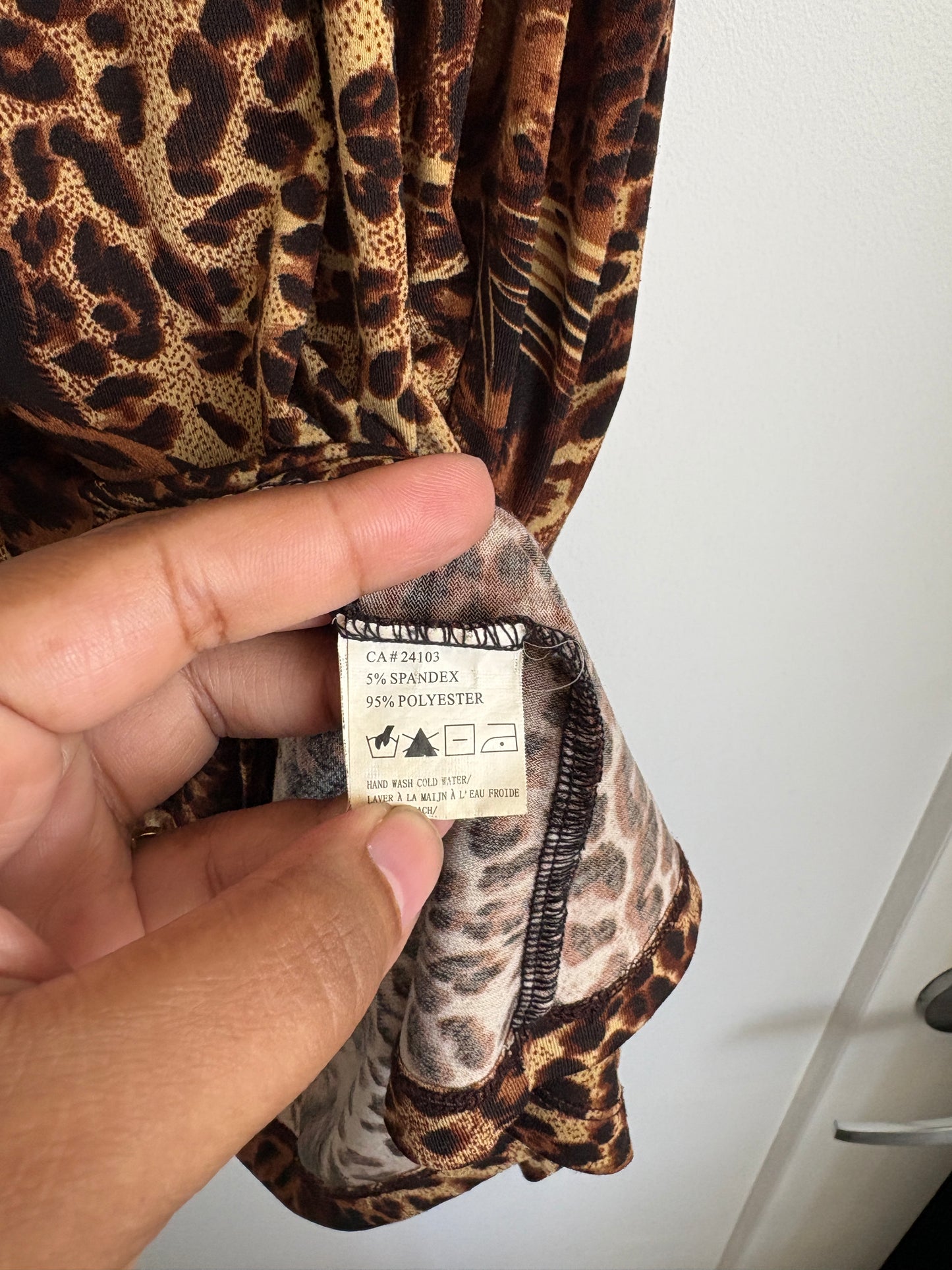 ANIMAL PRINT TANK