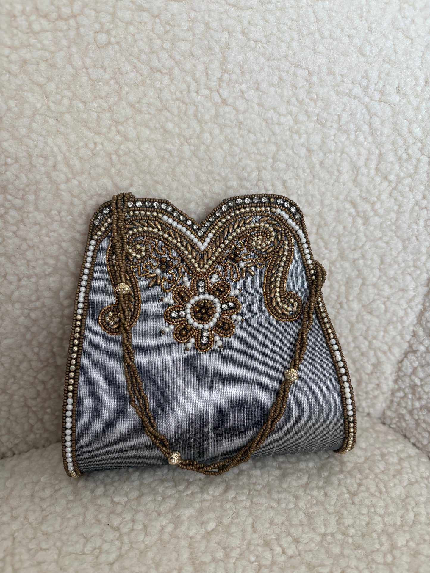 BEADED CLUTCH