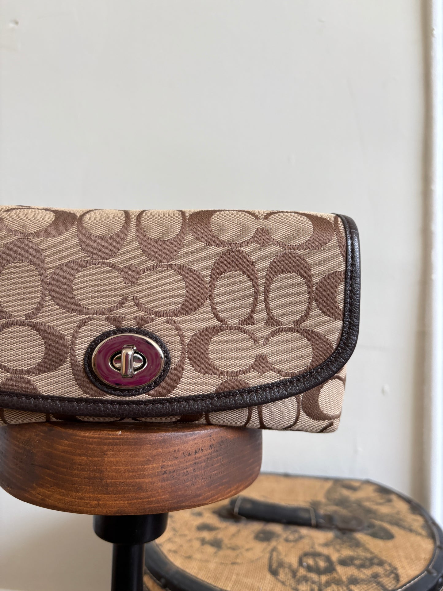 COACH MONOGRAMMED WRISTLET
