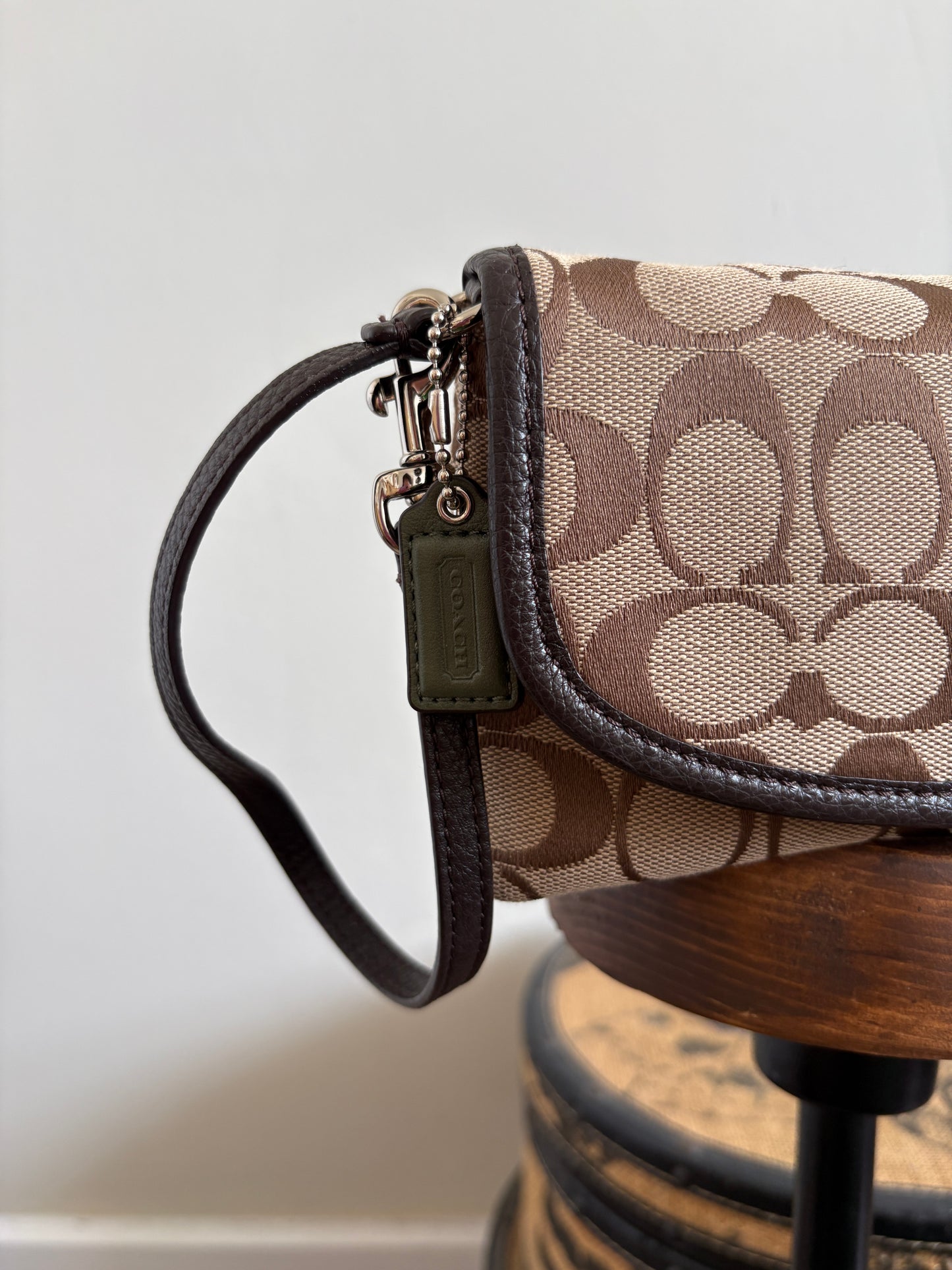 COACH MONOGRAMMED WRISTLET