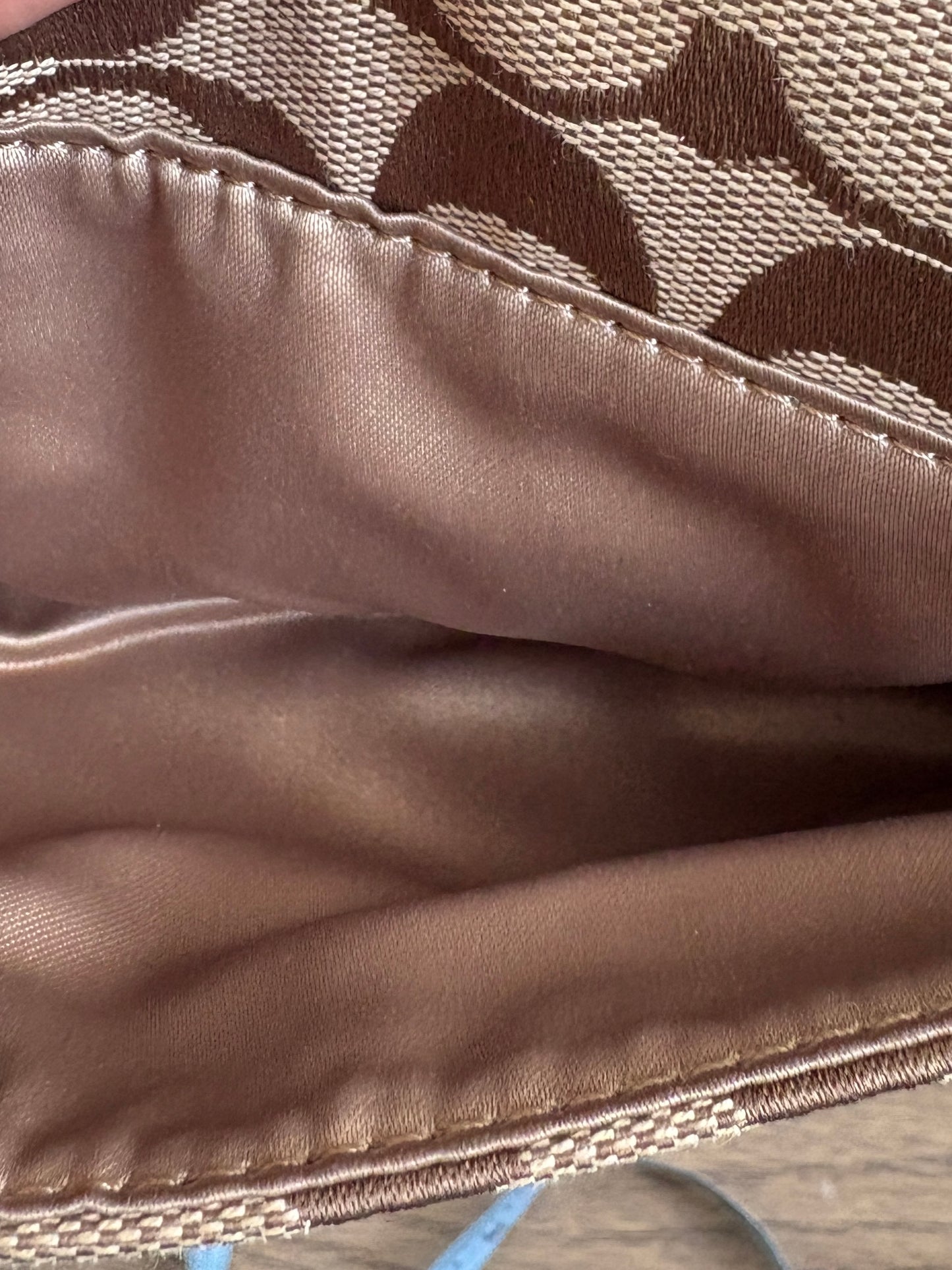 COACH MONOGRAMMED WRISTLET