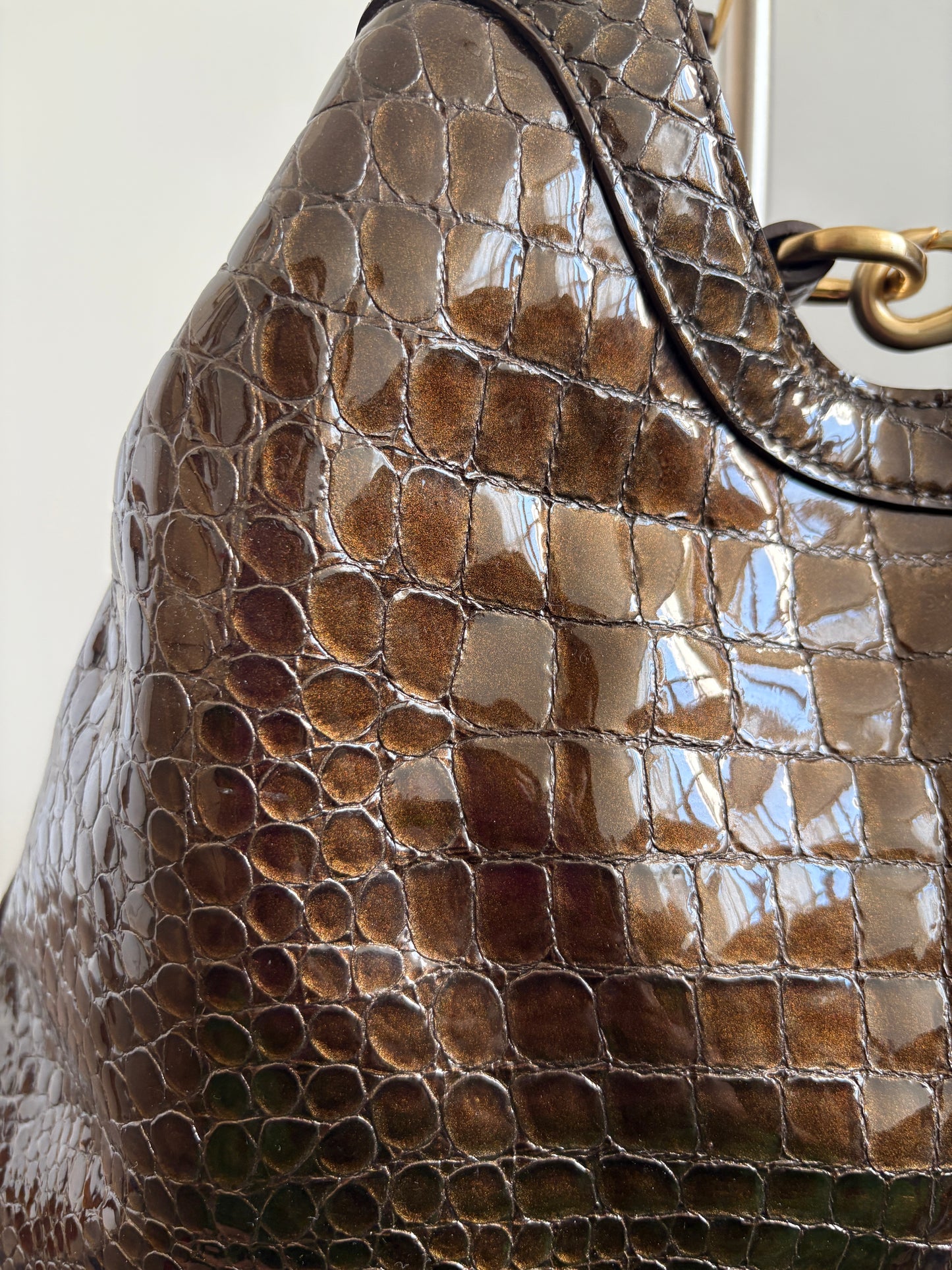 COLE HAAN GENEVIEVE LARGE TRIANGLE TOTE HANDBAG