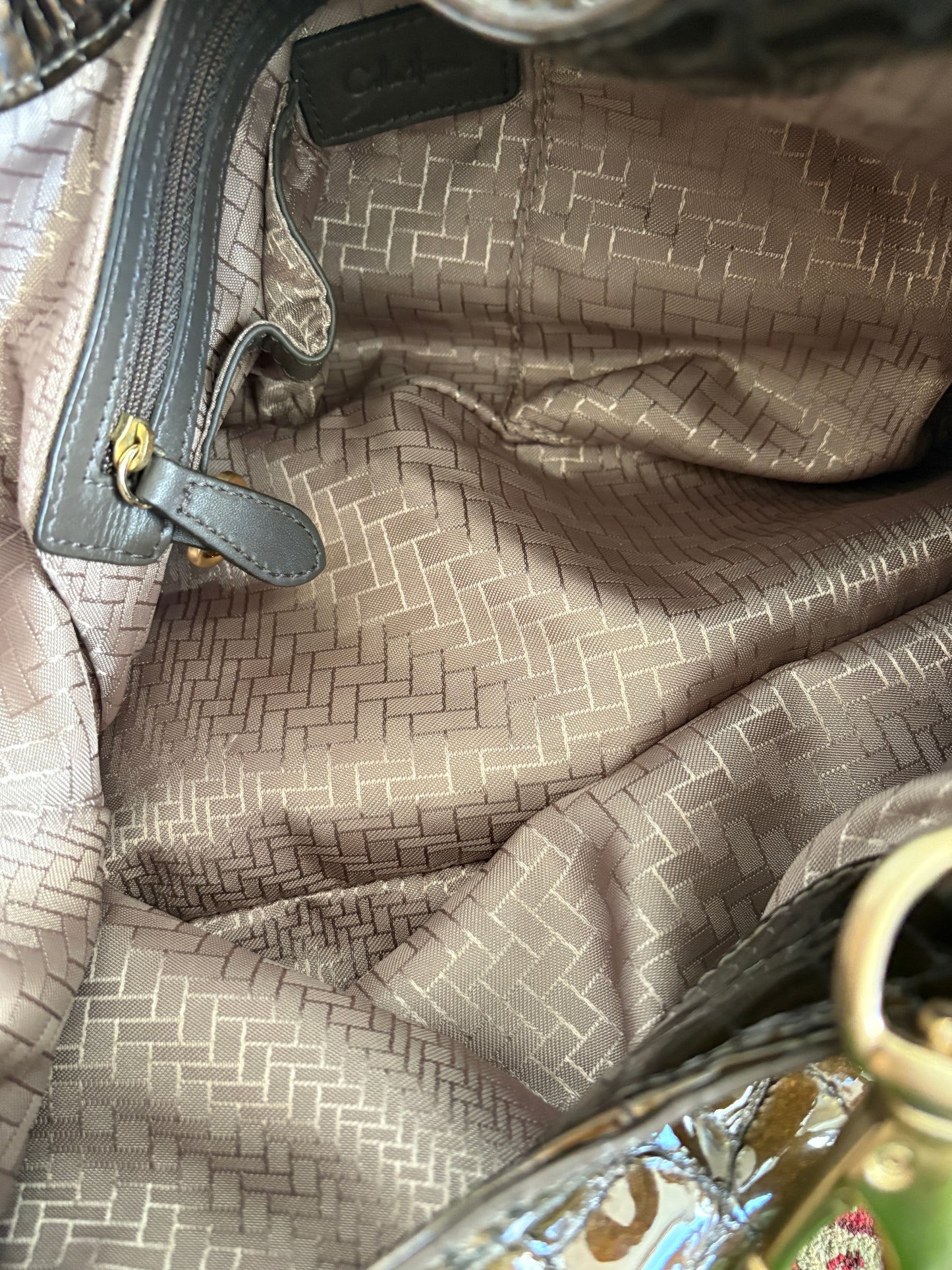 COLE HAAN GENEVIEVE LARGE TRIANGLE TOTE HANDBAG