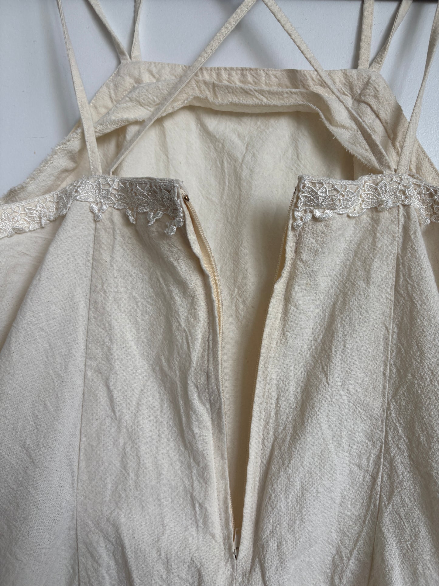 COTTON MINI DRESS