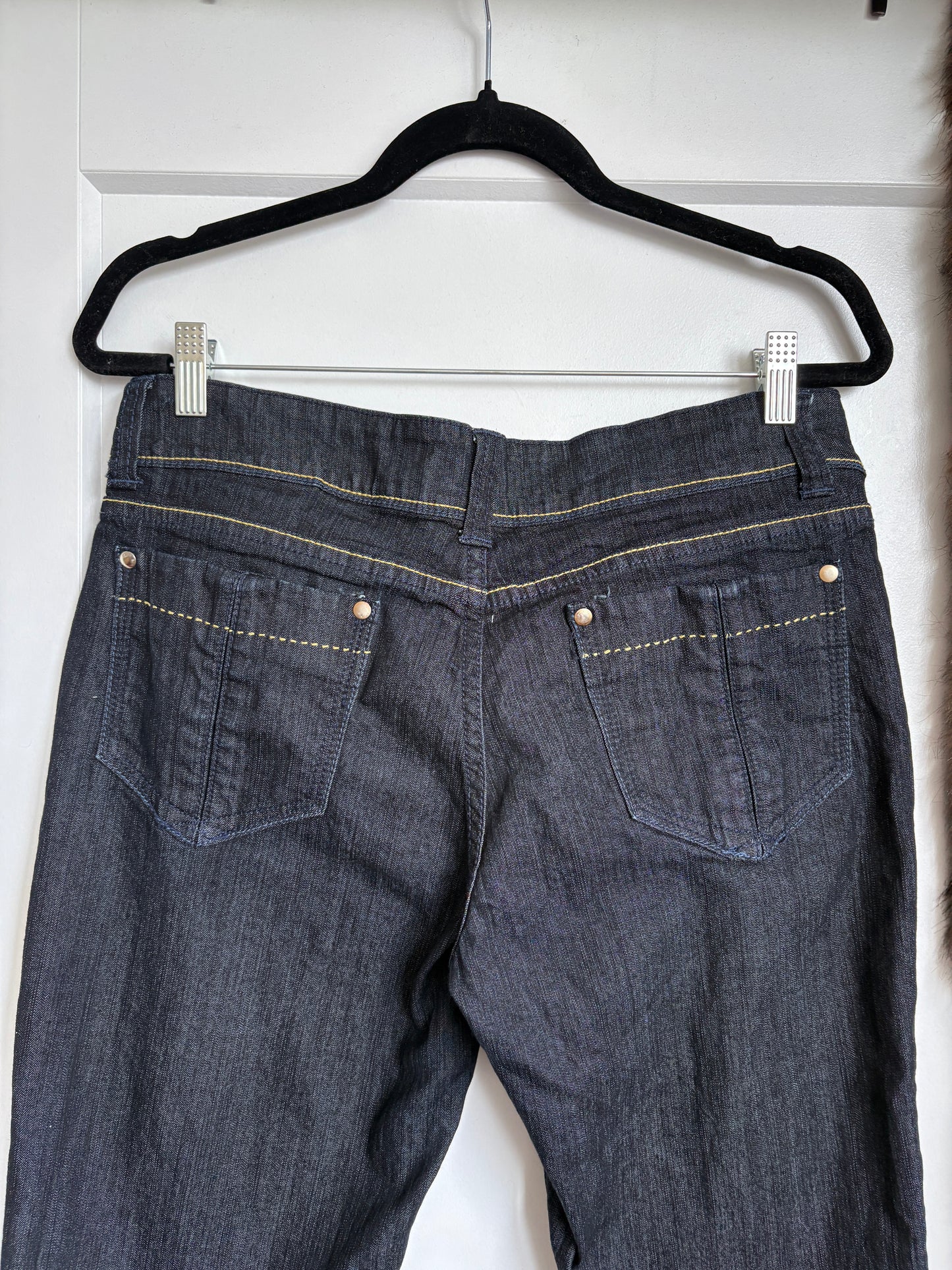DENIM CAPRI PANTS