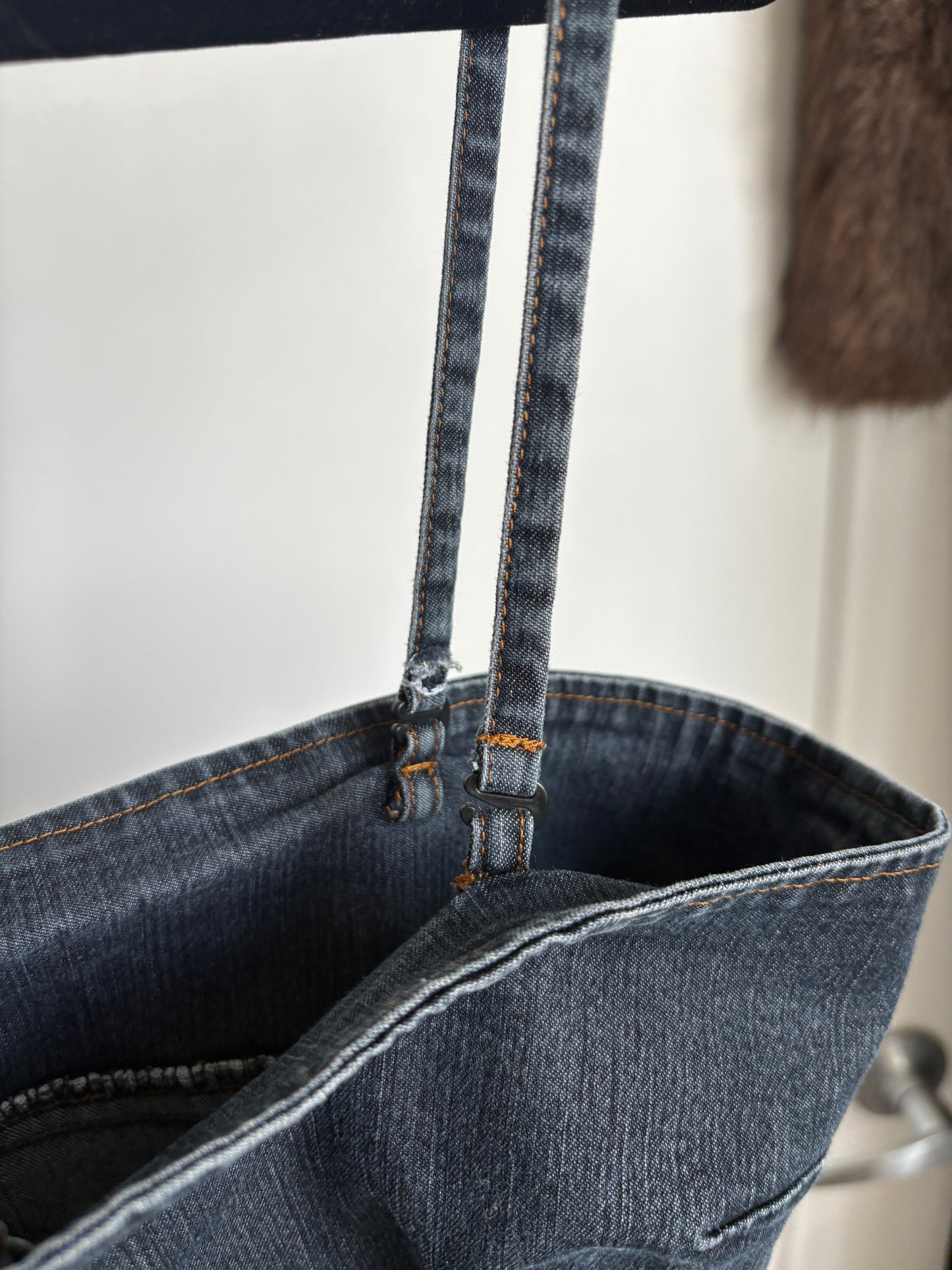 DENIM CROP TOP - XL