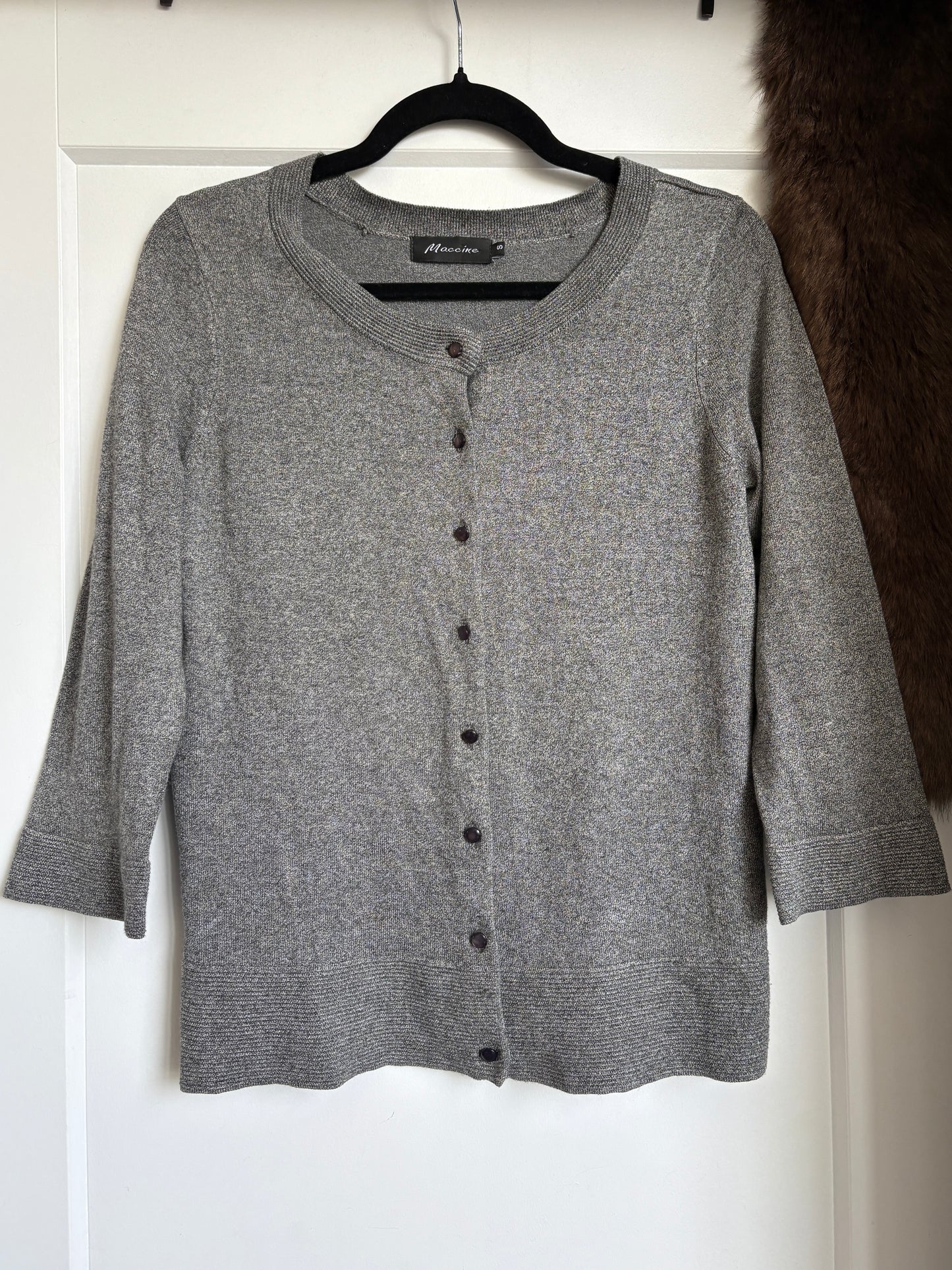 GREY CARDIGAN