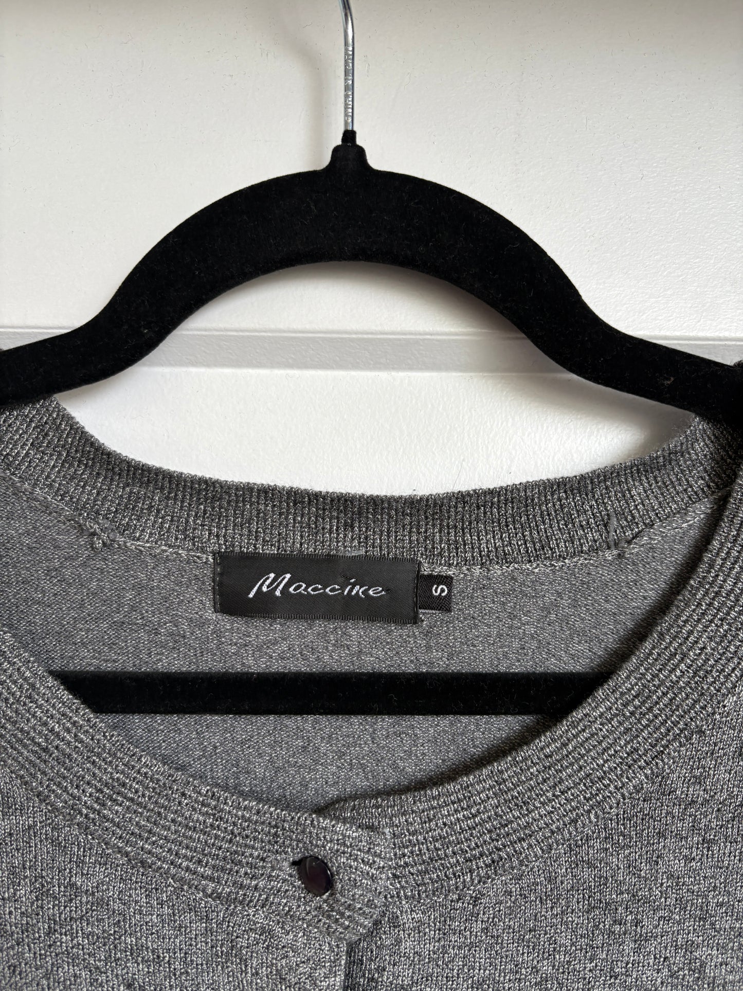 GREY CARDIGAN
