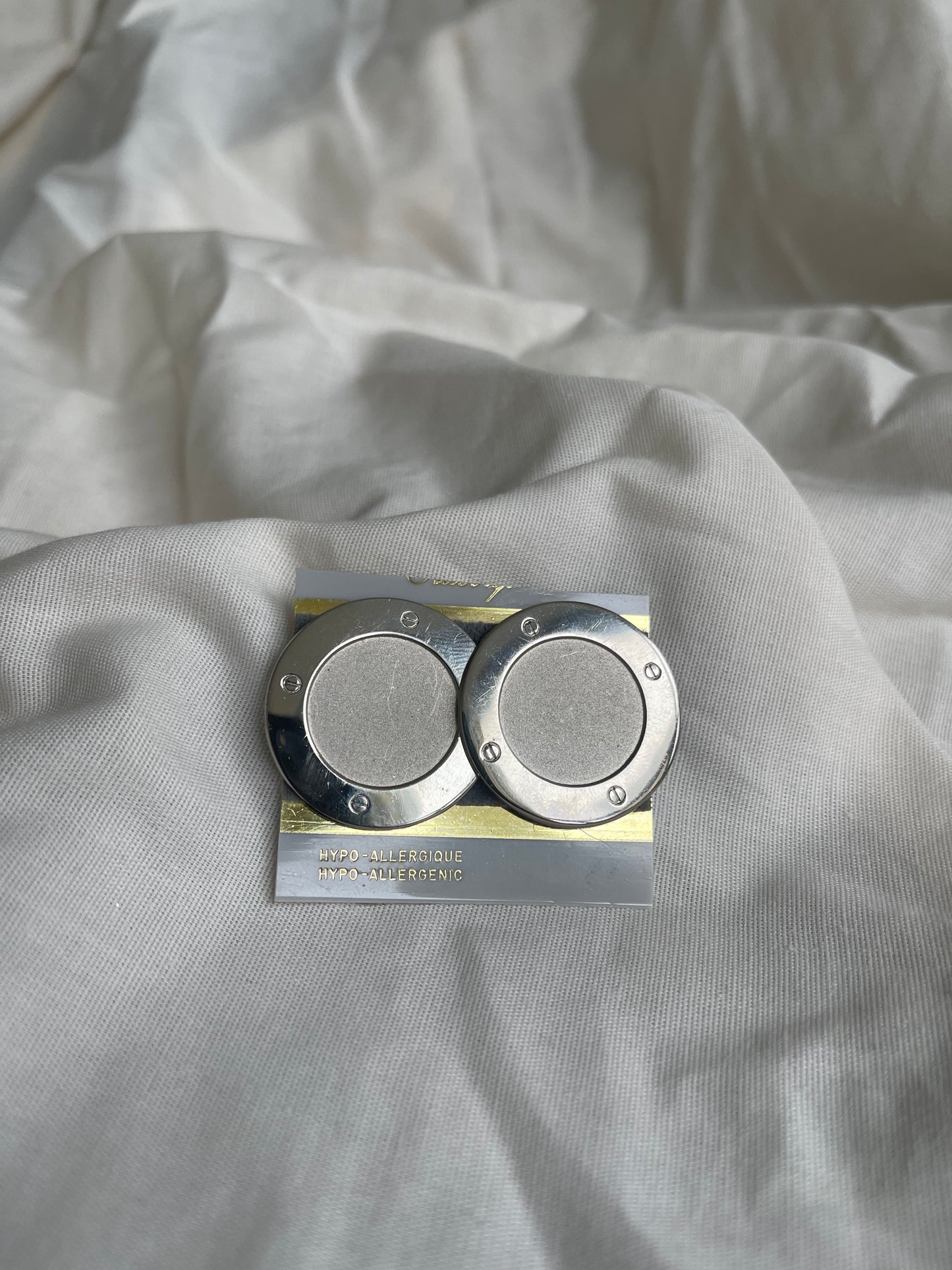 DEADSTOCK SILVER EARRINGS