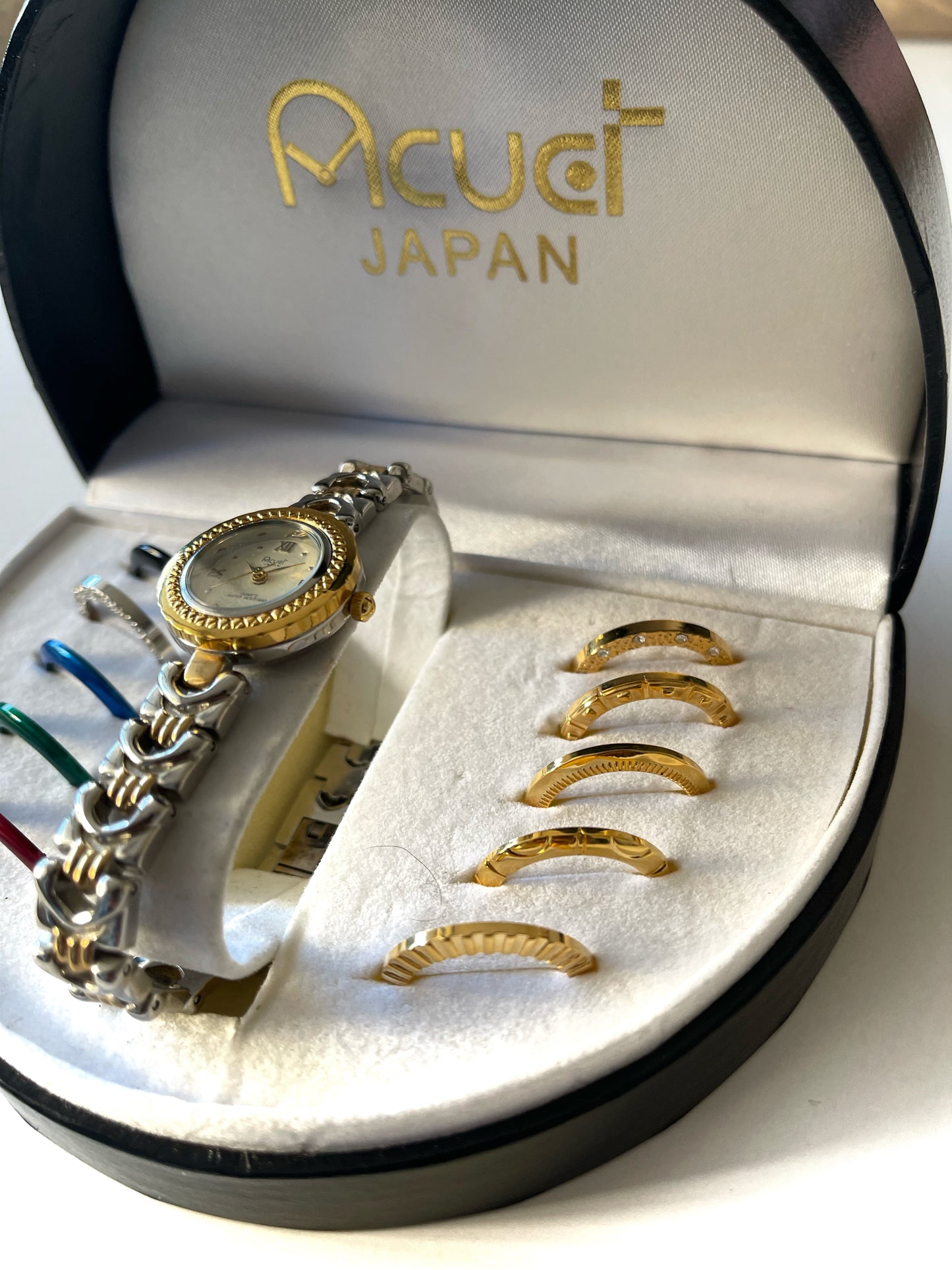 WORKING ACUET JAPAN BEZEL WATCH