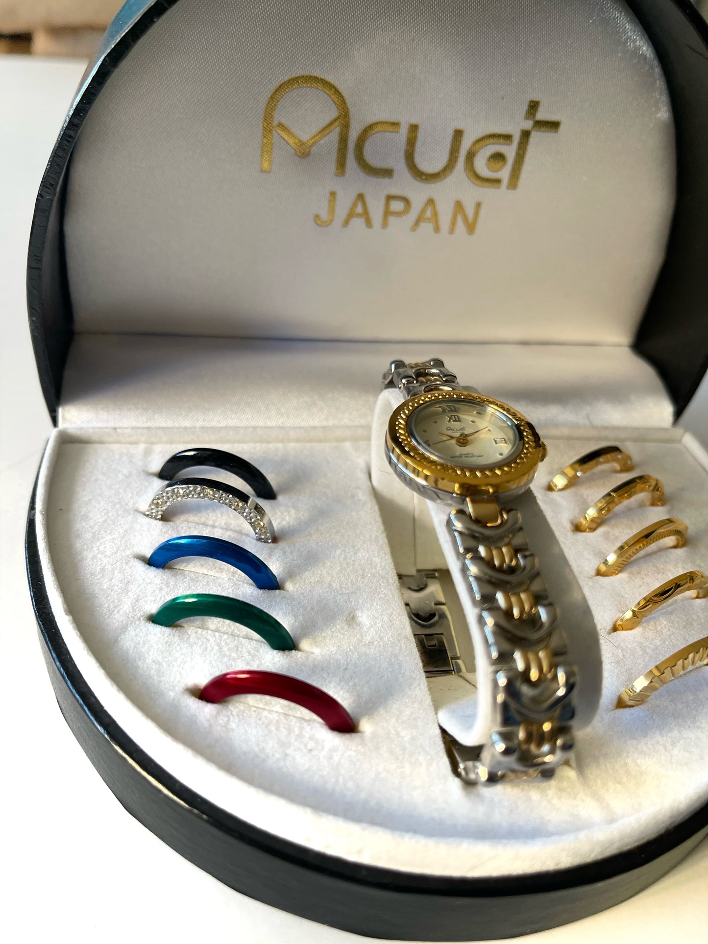 WORKING ACUET JAPAN BEZEL WATCH