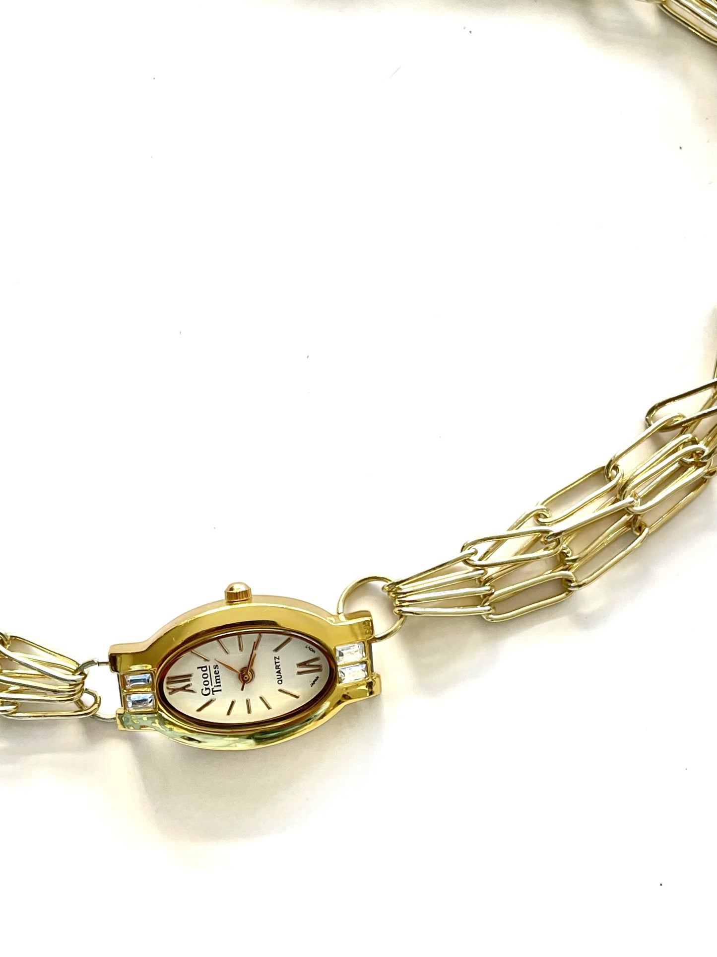 GOOD TIMES WATCH NECKLACE