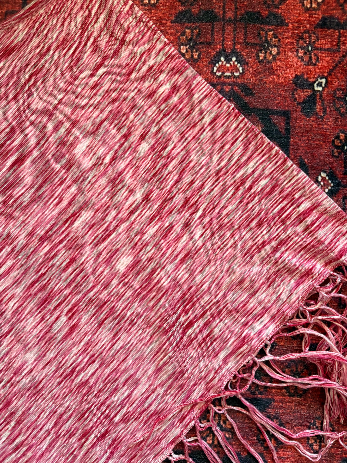 Y2K PINK PONCHO