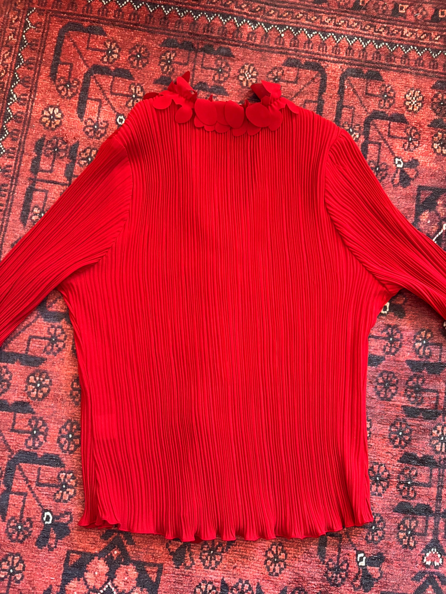 VINTAGE GILANI RUFFLE BLOUSE