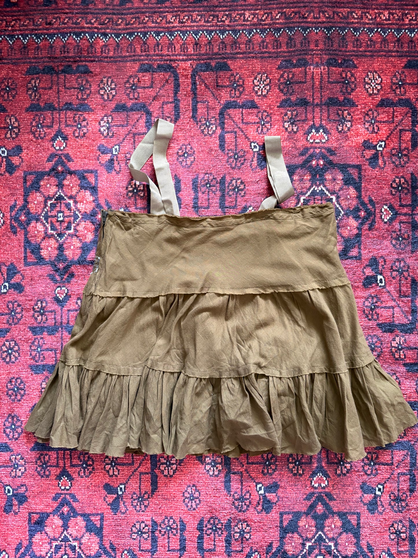 VINTAGE 100% COTTON BEADED TANK - M