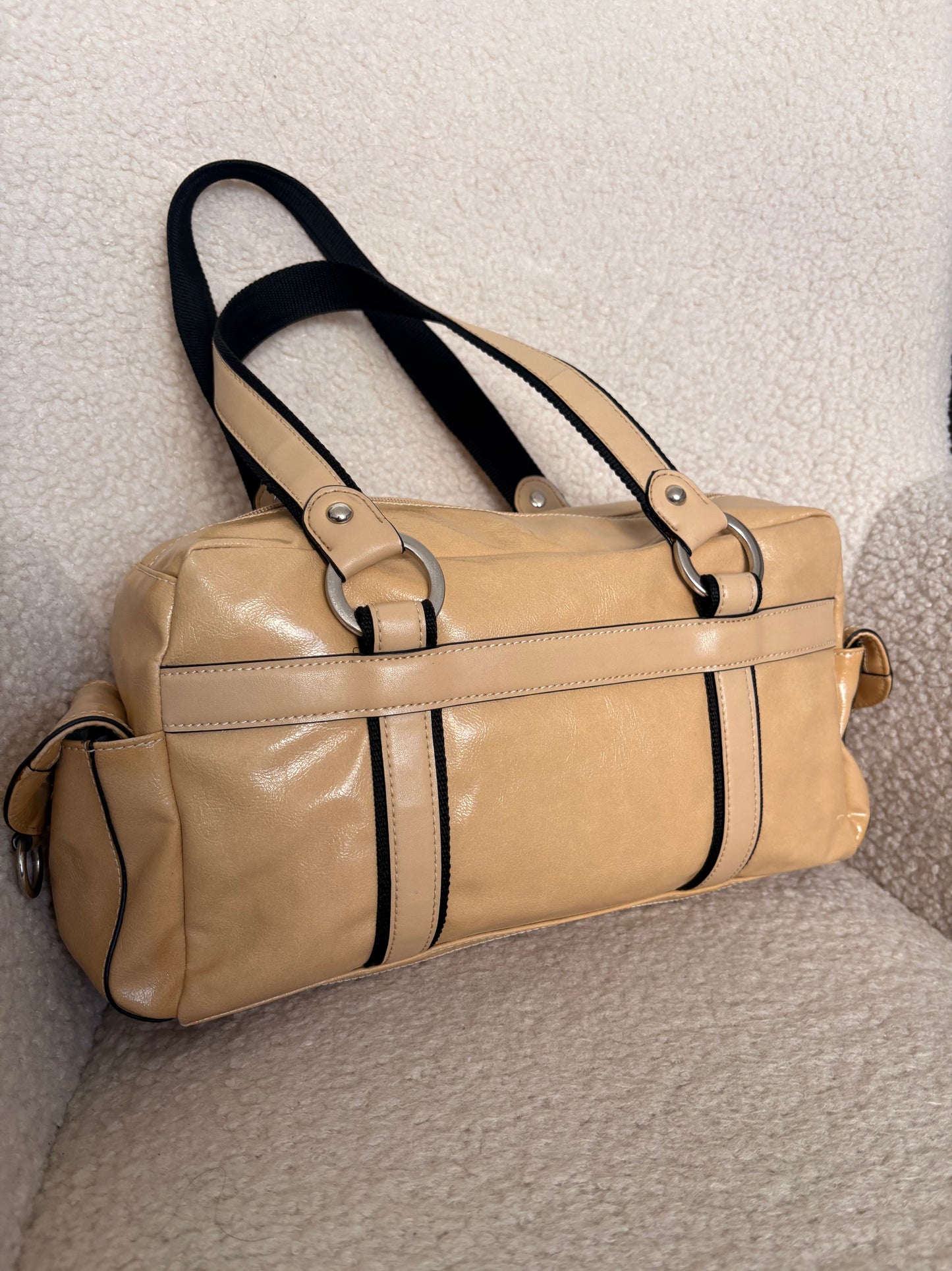 VINTAGE NINE WEST LARGE SHOULDER BAG