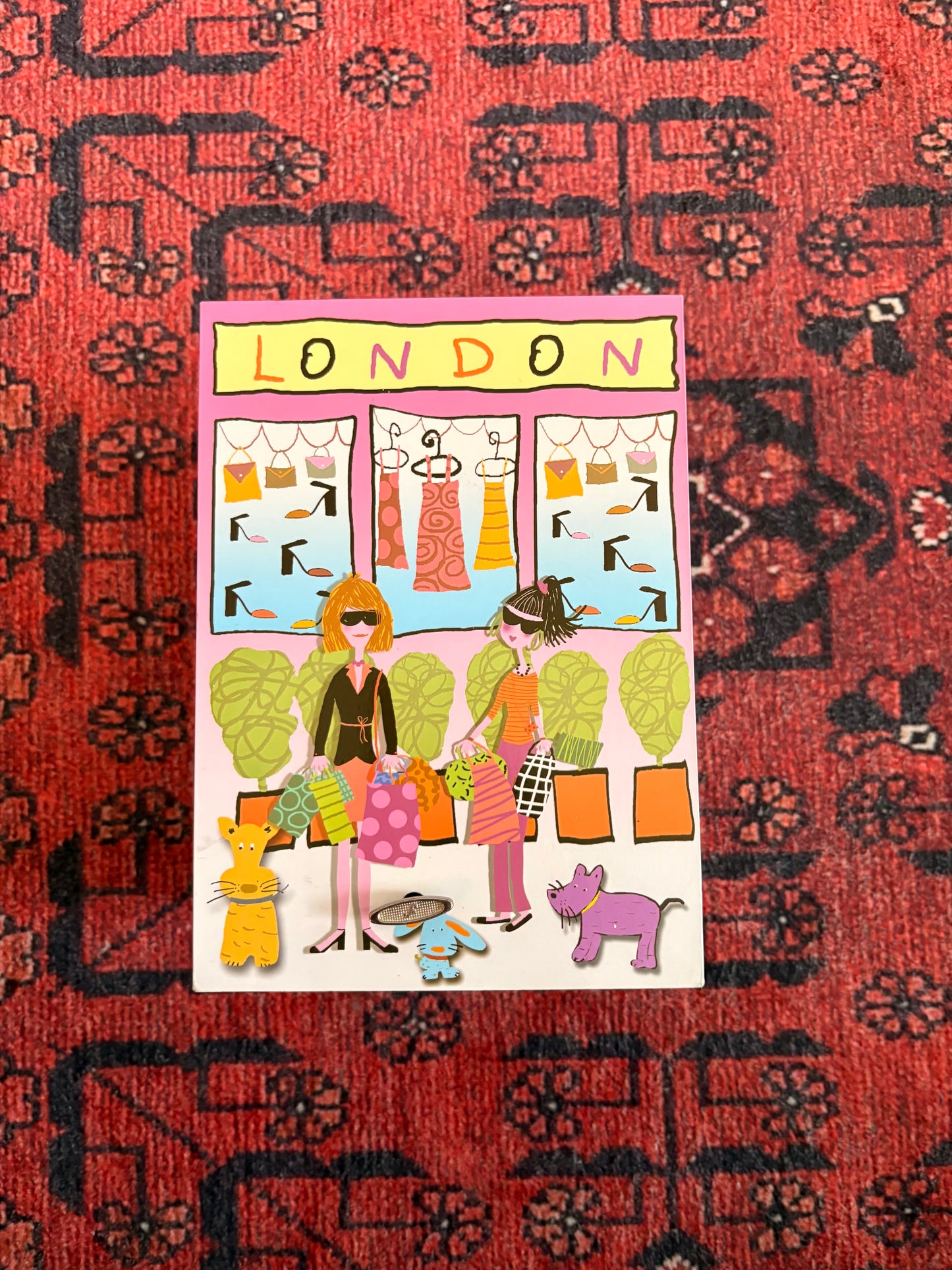 VINTAGE CHILDREN'S PARIS JEWELRY BOX