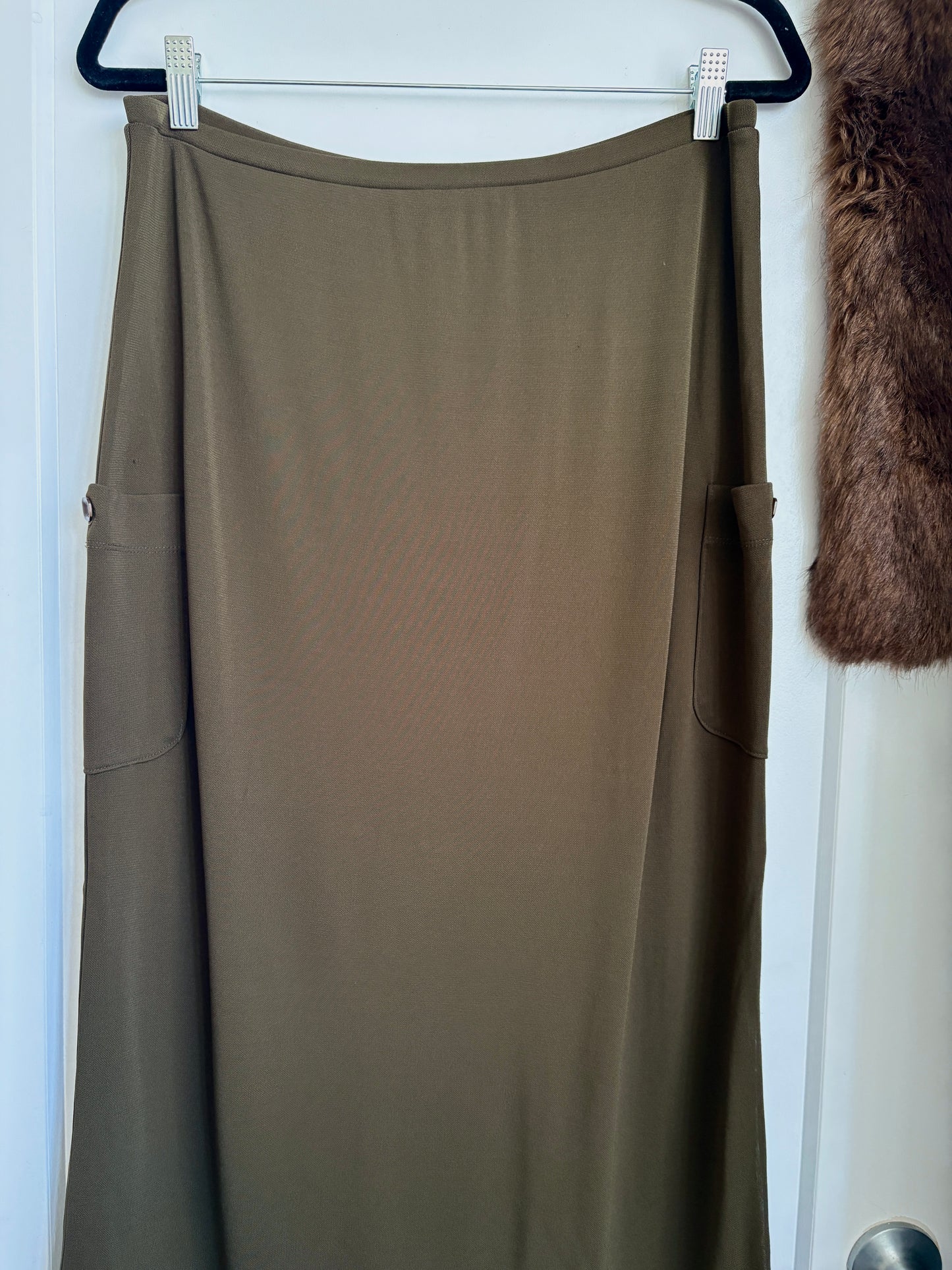 KHAKI SKIRT