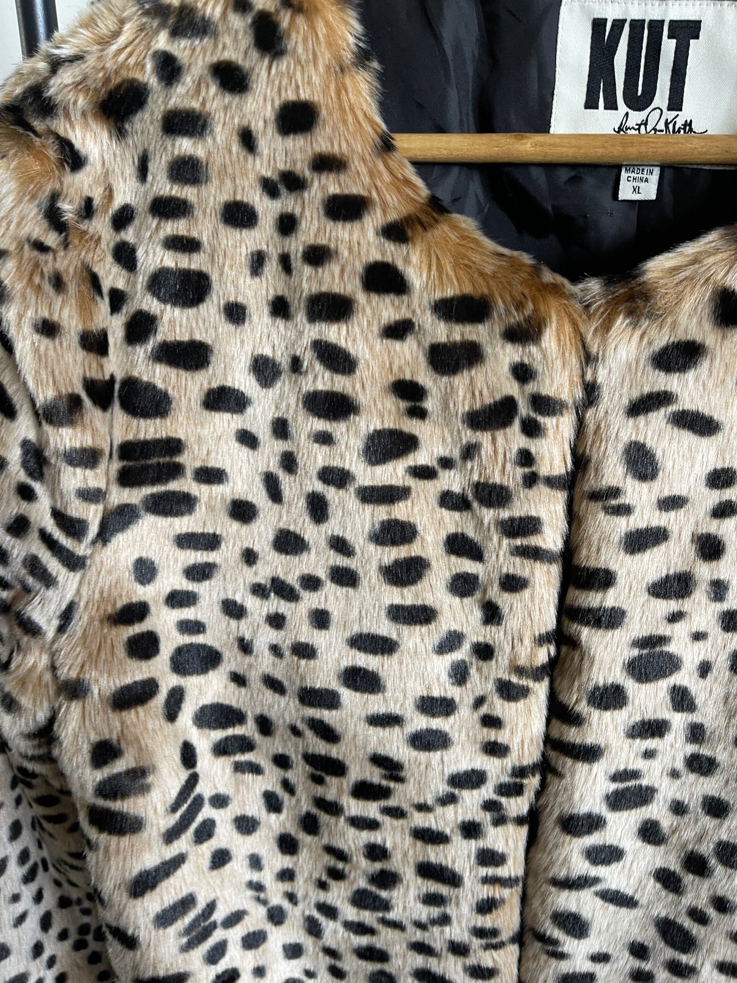 KUT FROM THE KLOTH LEOPARD PRINT JACKET