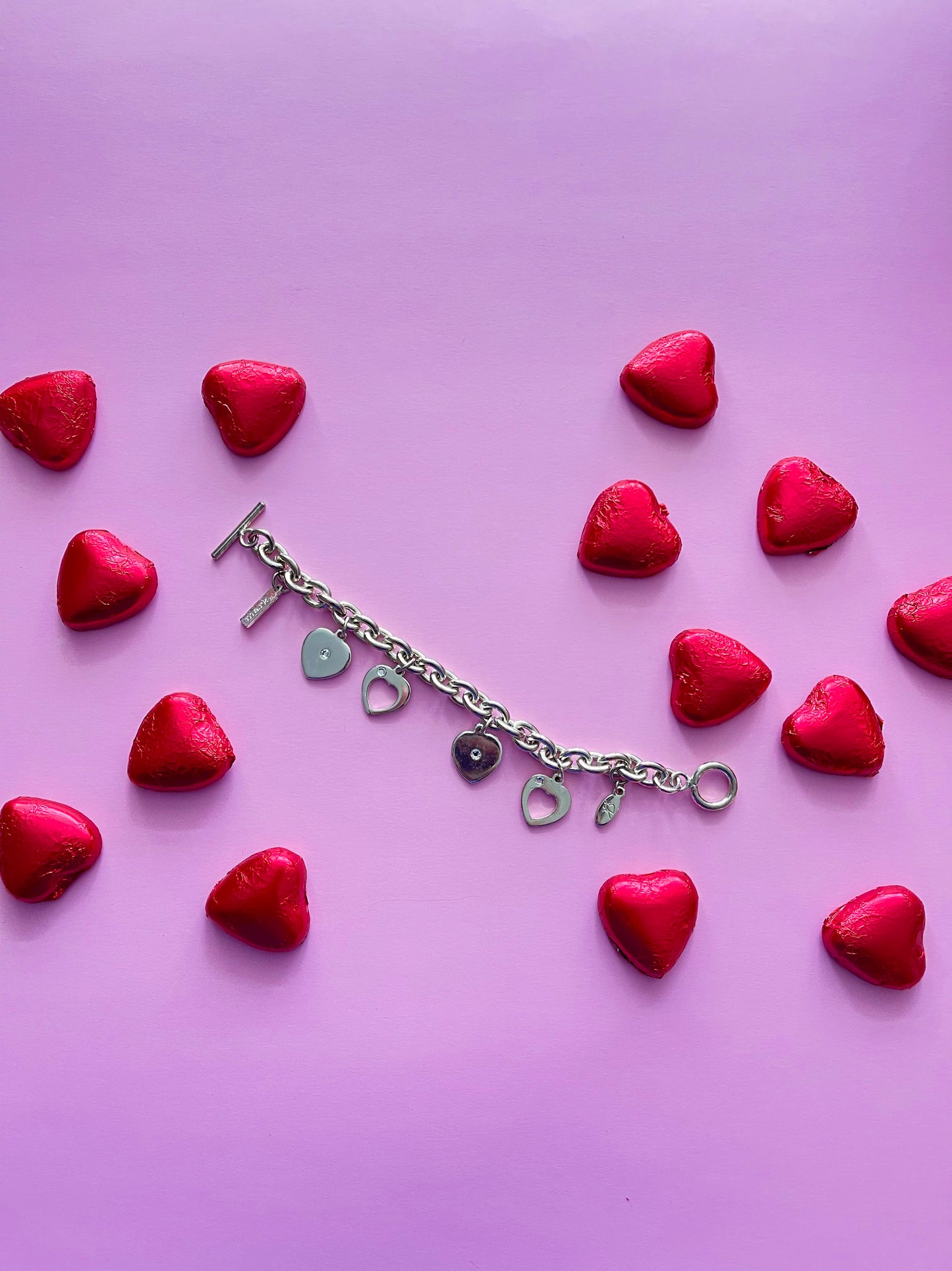 MARKS HEART CHARM BRACELET