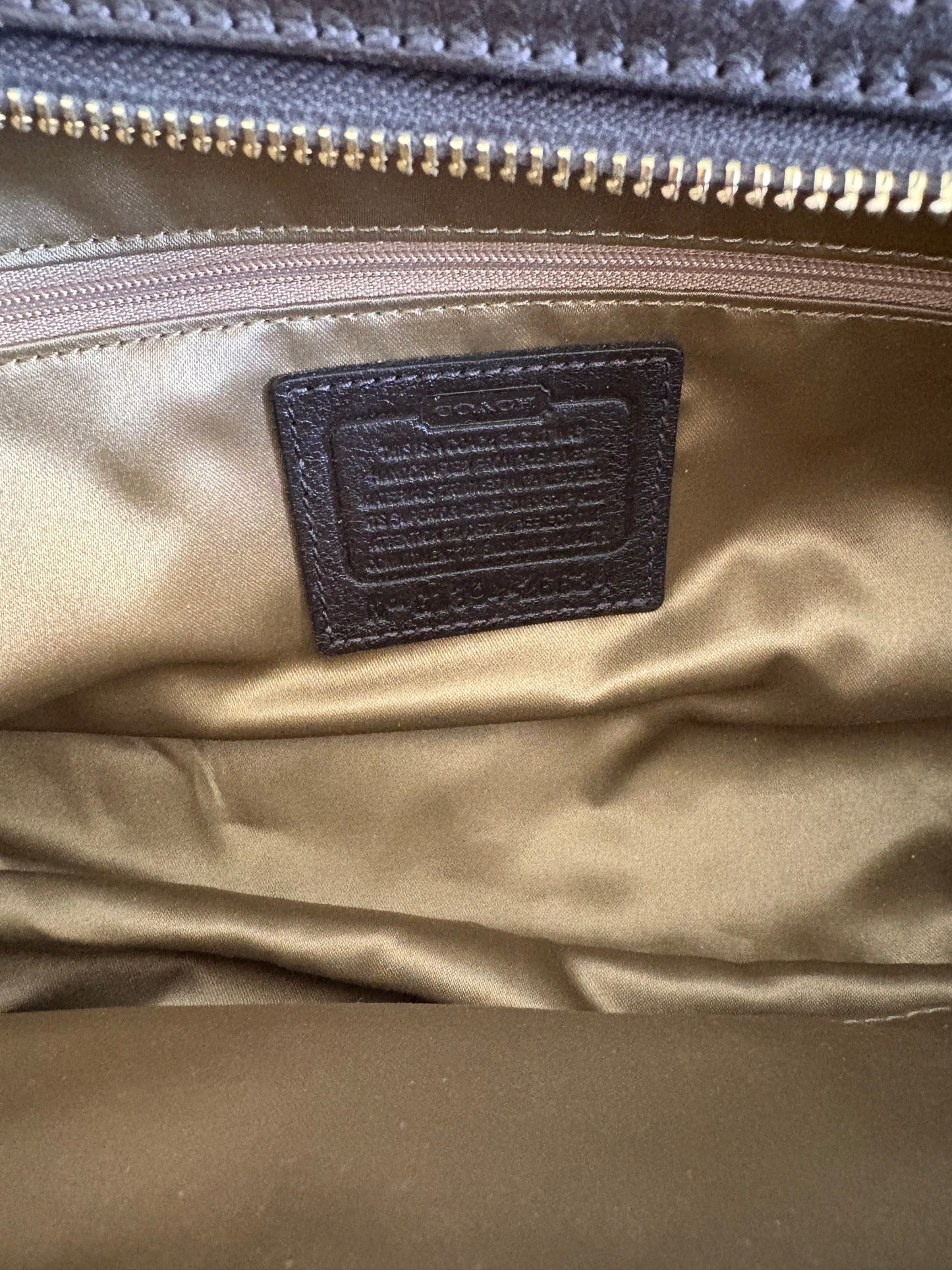 Madison Small Madeline Zebra Print East/West Satchel