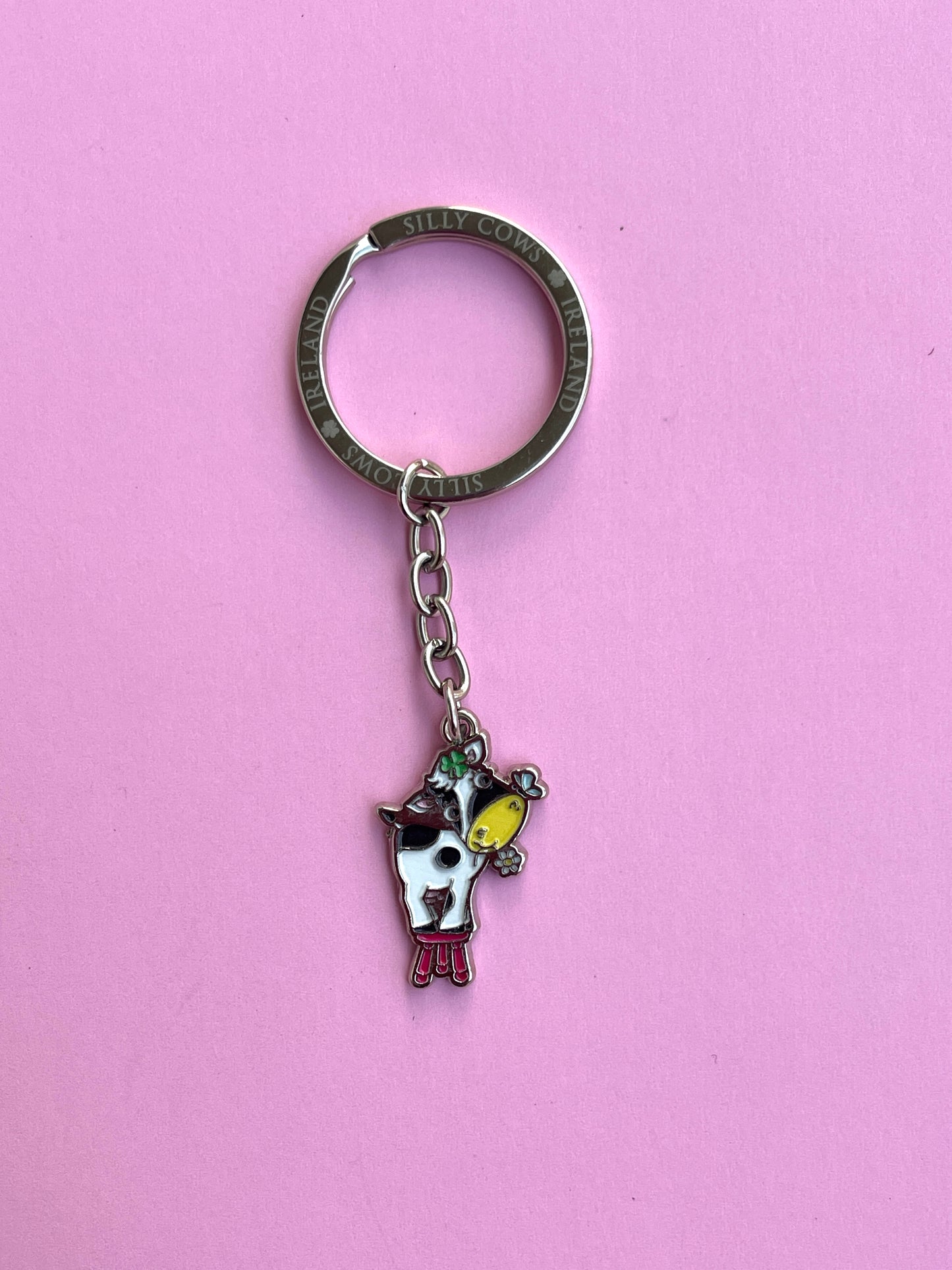 SILLY COW KEYCHAIN