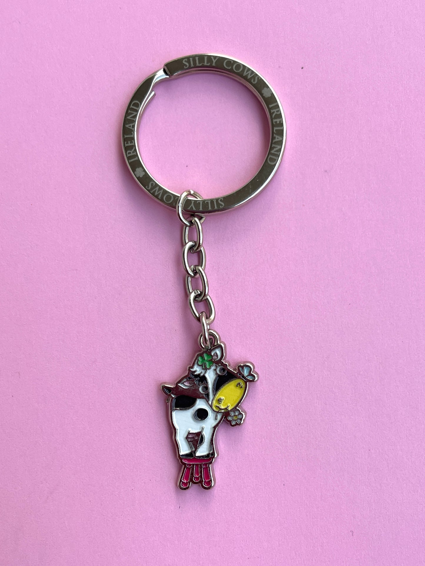 SILLY COW KEYCHAIN