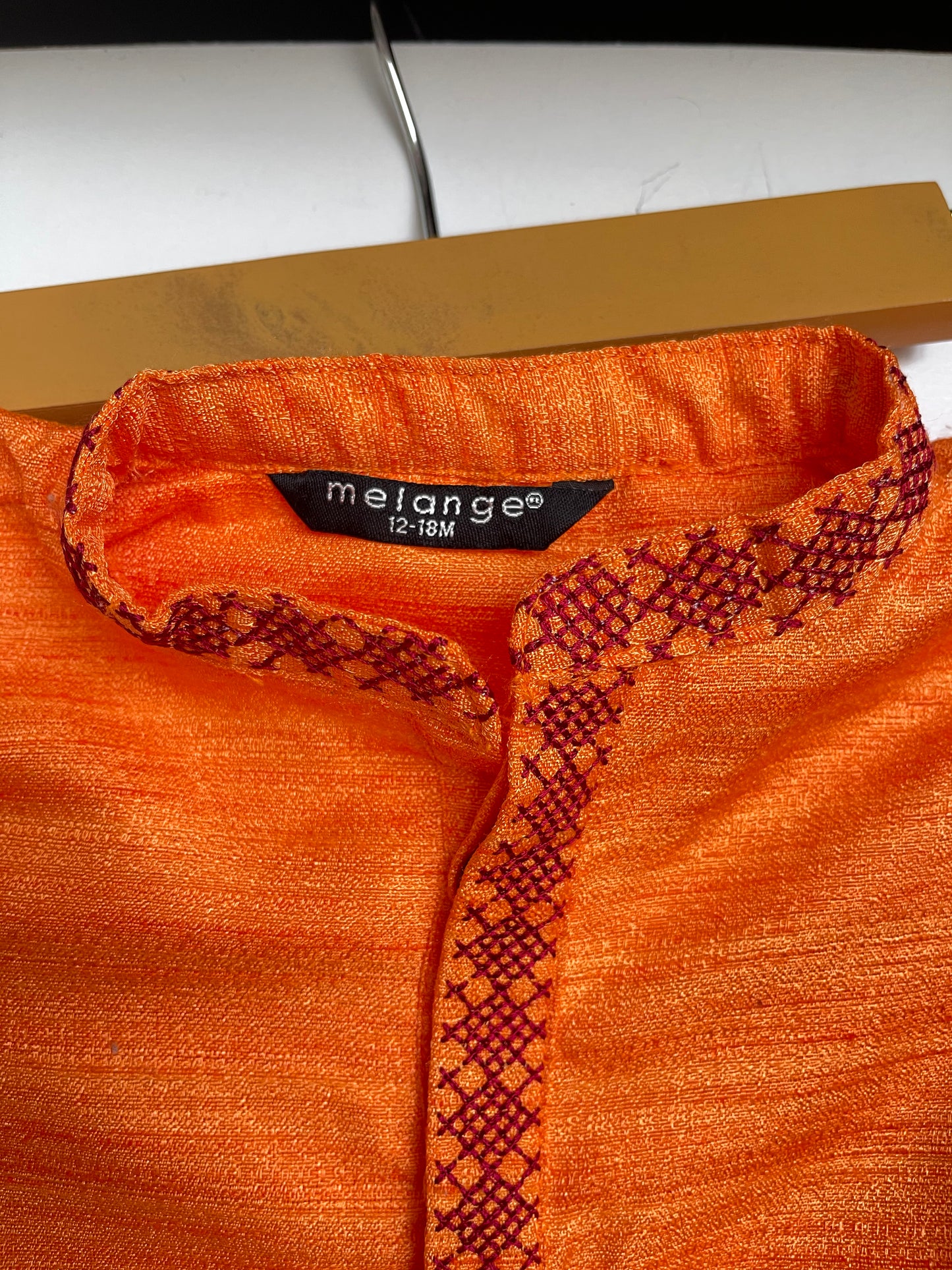 TODDLERS THREADWORK KURTA