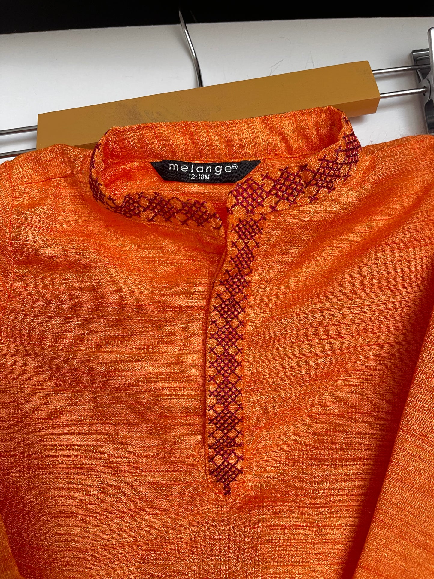 TODDLERS THREADWORK KURTA