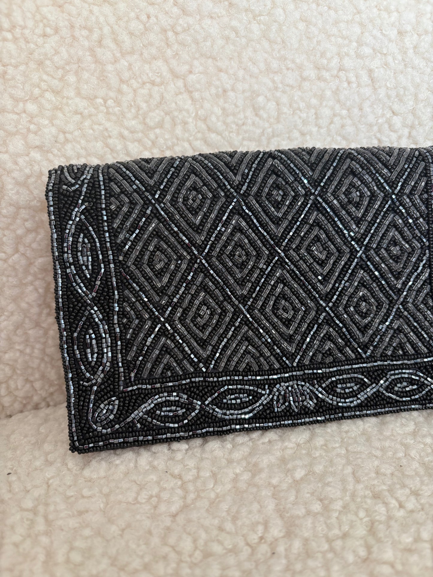 VINTAGE BEADED CLUTCH