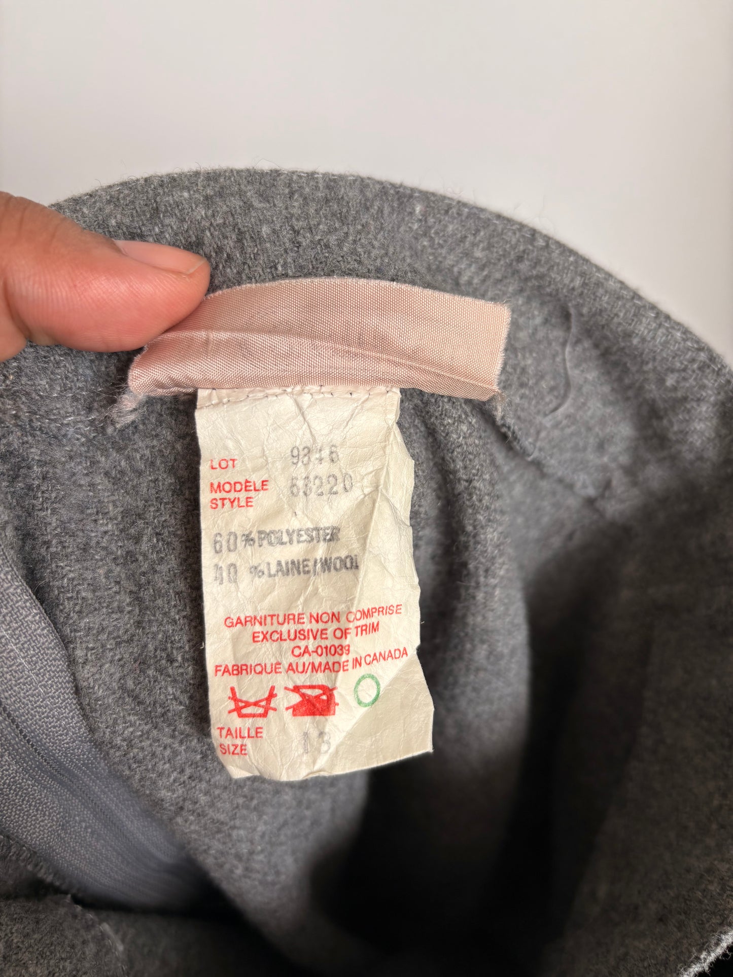 VINTAGE CLOTHES TO YOU GREY PLEATED MIDI SKIRT - 13