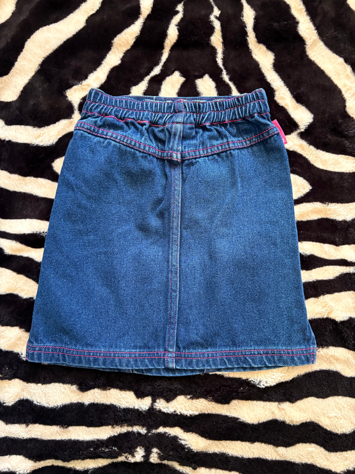 VINTAGE DENIM KIDS BARBIE SKIRT - 5