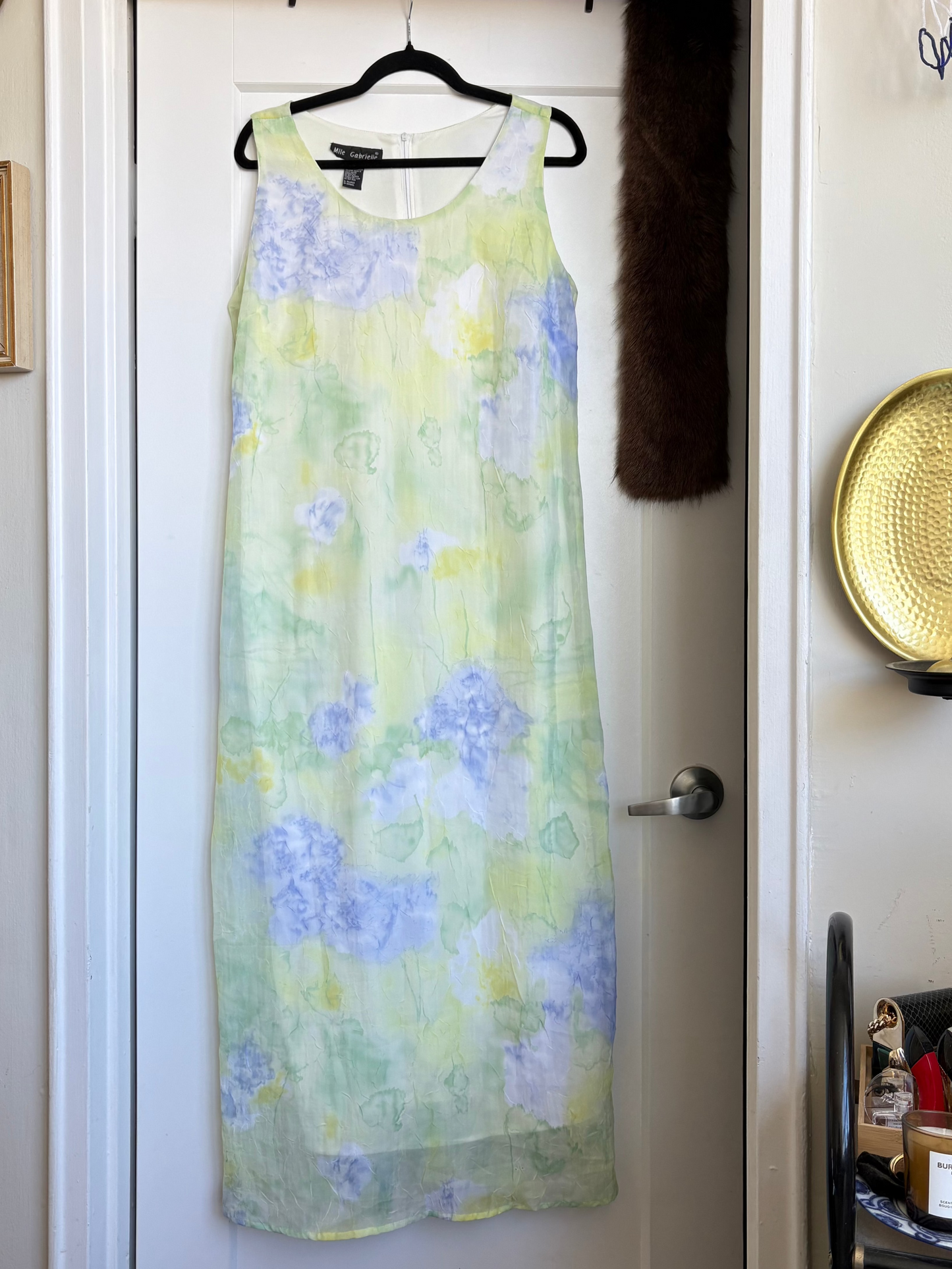 VINTAGE FLORAL MAXI DRESS