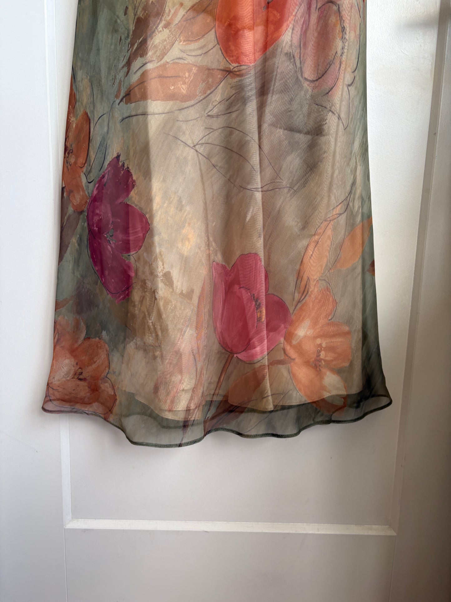 VINTAGE FLORAL SUMMER DRESS