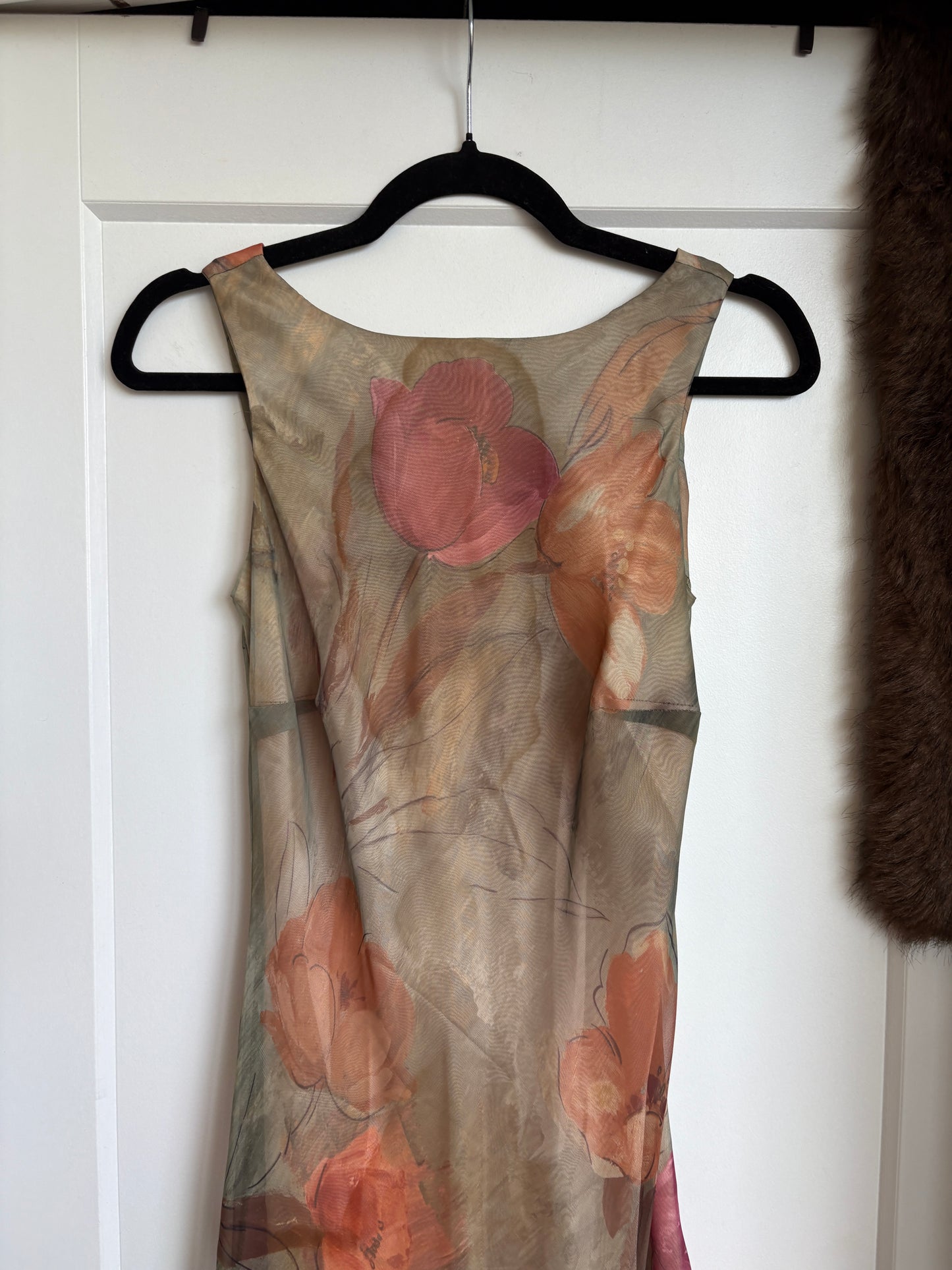 VINTAGE FLORAL SUMMER DRESS
