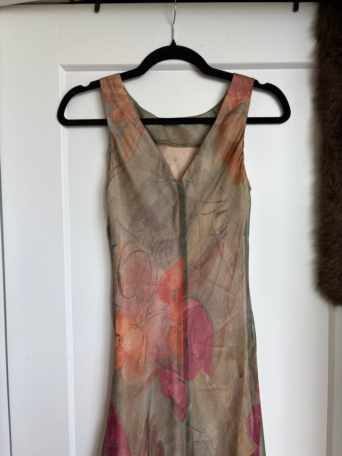 VINTAGE FLORAL SUMMER DRESS