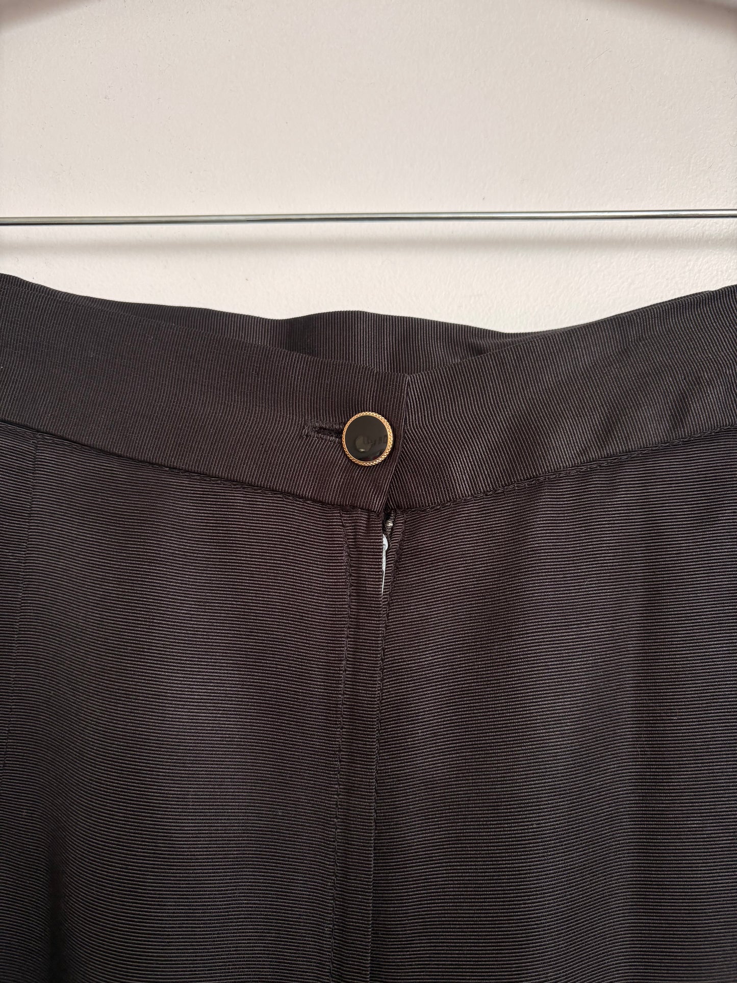 VINTAGE LOUBEN BLACK MAXI SKIRT - S