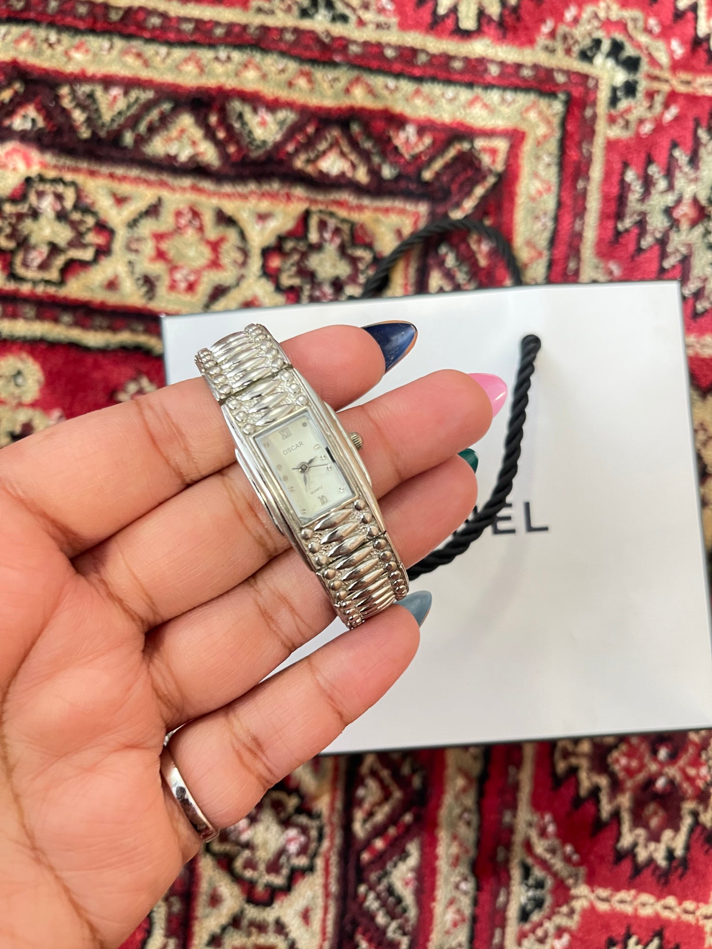 VINTAGE OSCAR CUFF WATCH