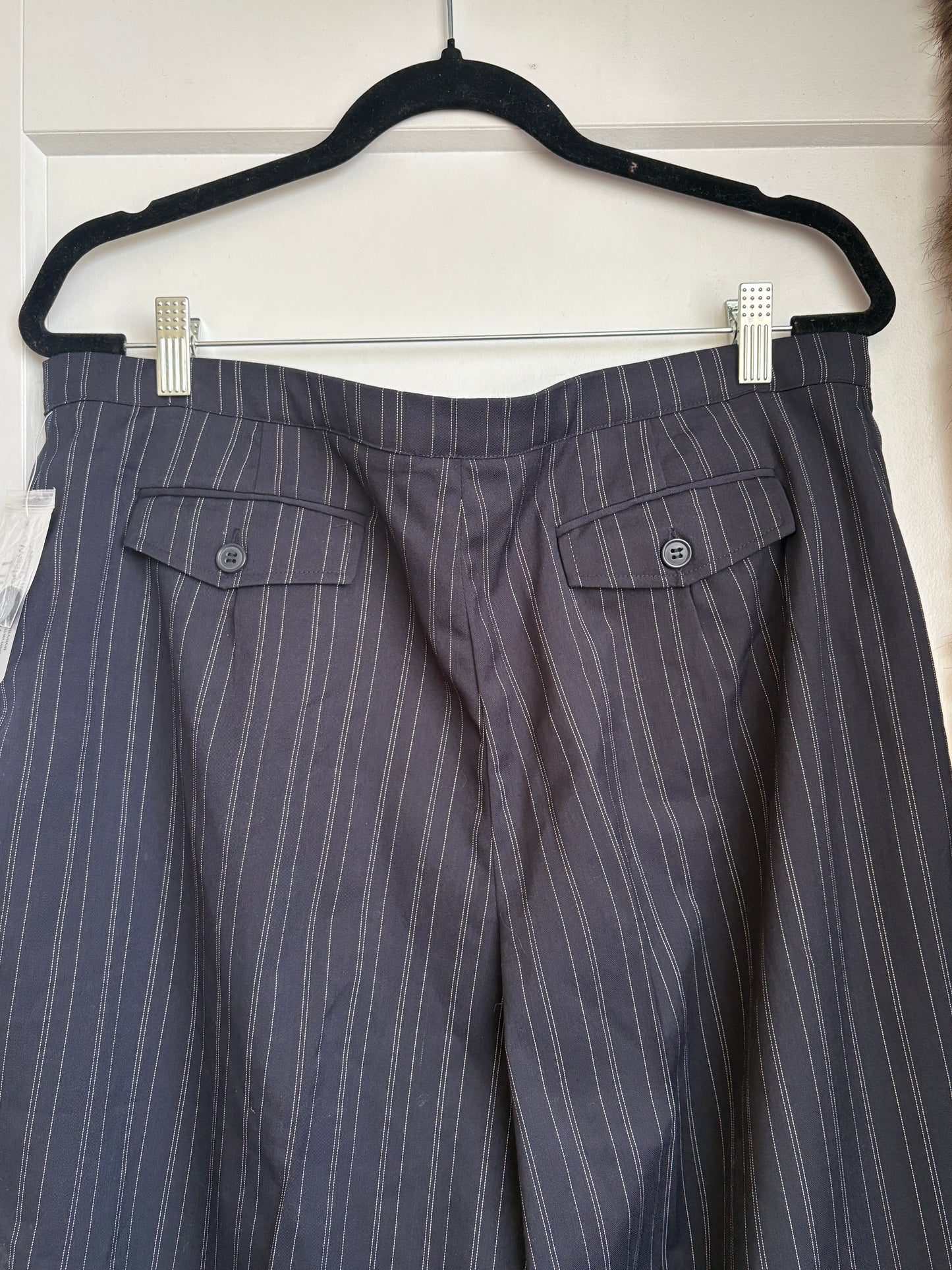 VINTAGE PINSTRIPE OFFICE SIREN PANTS