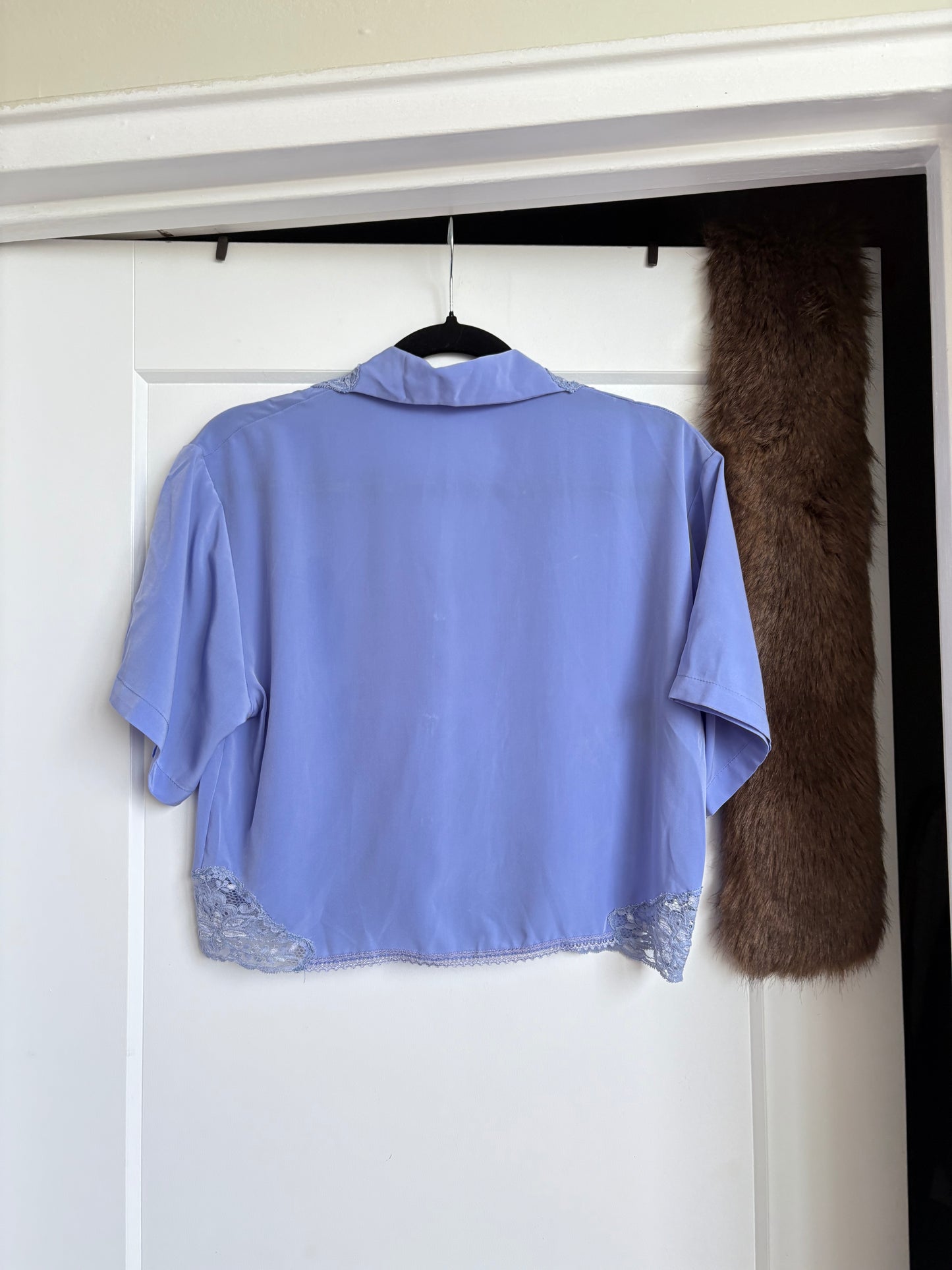 VINTAGE SILK & SATIN BED JACKET