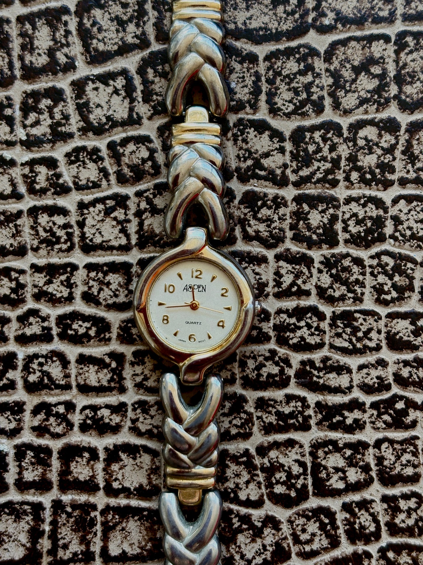 VINTAGE TWO TONE ASPEN WATCH
