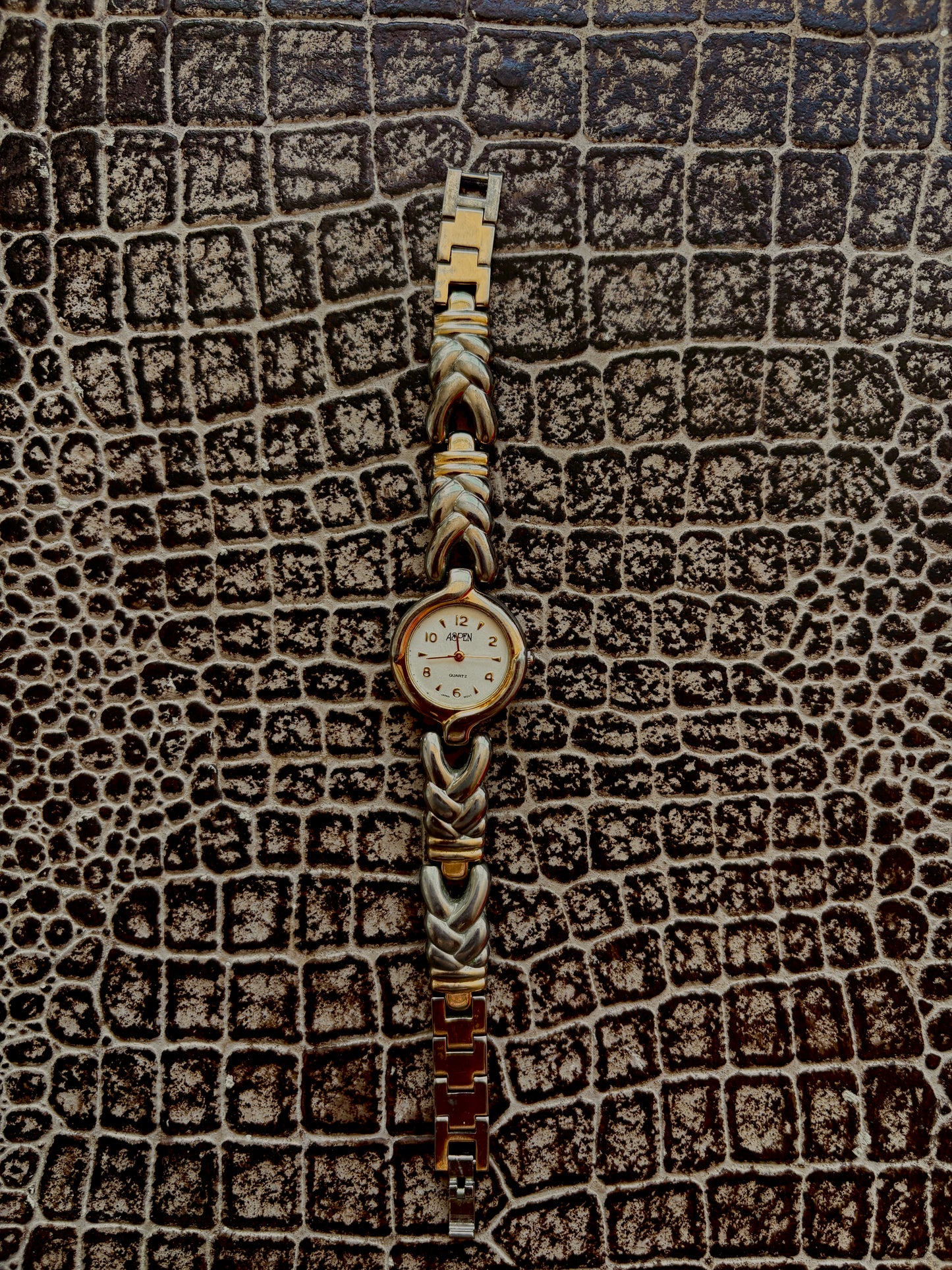 VINTAGE TWO TONE ASPEN WATCH