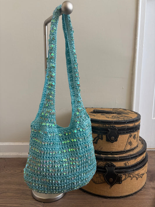 Y2K SEQUIN SHOULDER BAG