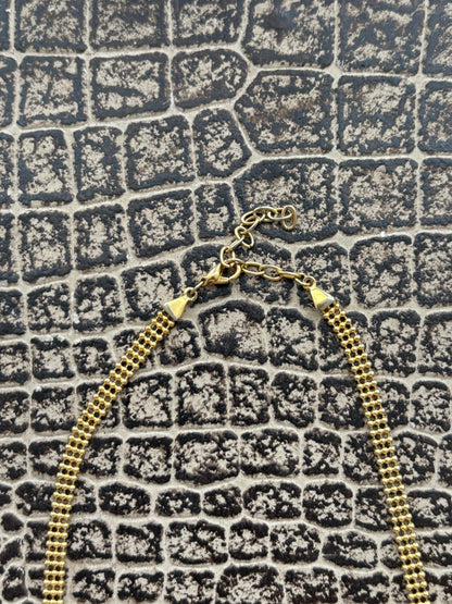 VINTAGE GOLD HEART NECKLACE