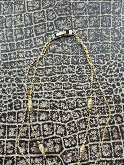 VINTAGE GOLD LAYERED NECKLACE