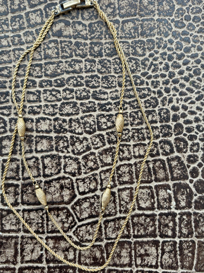 VINTAGE GOLD LAYERED NECKLACE