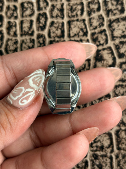 BABY BLUE RING WATCH