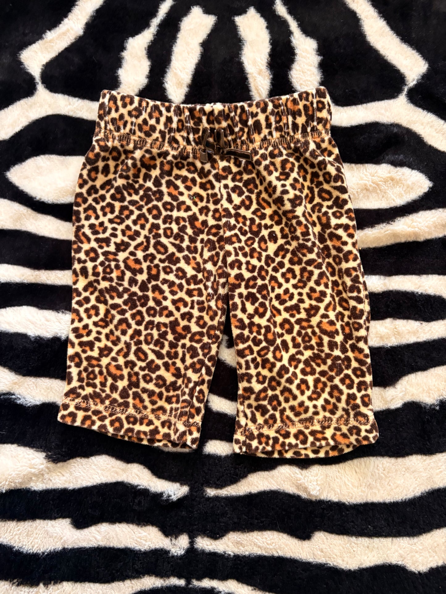 BABY LEOPARD PRINT PANTS - 3M